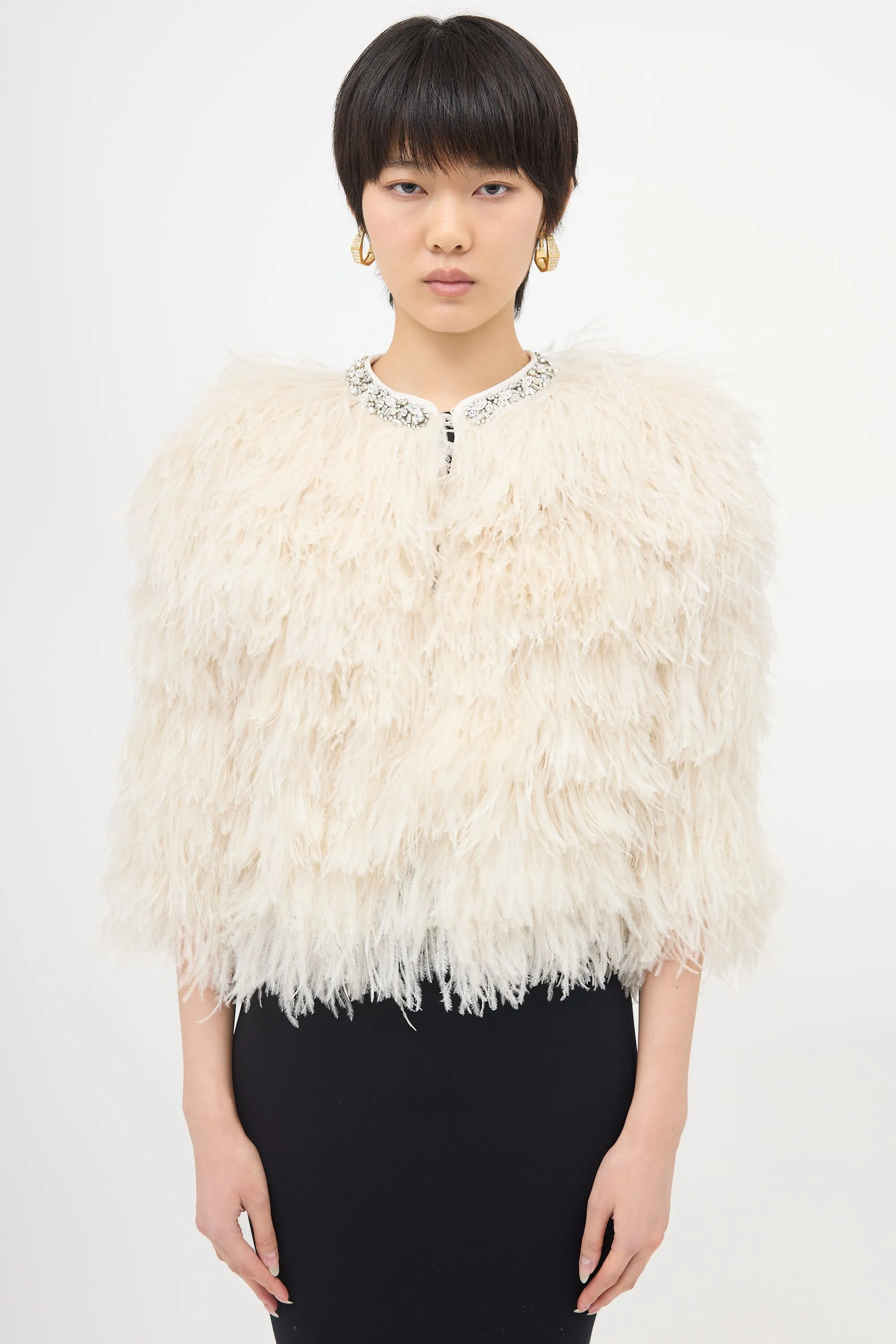 2017 Feather Jacket sold by VSP Consignment