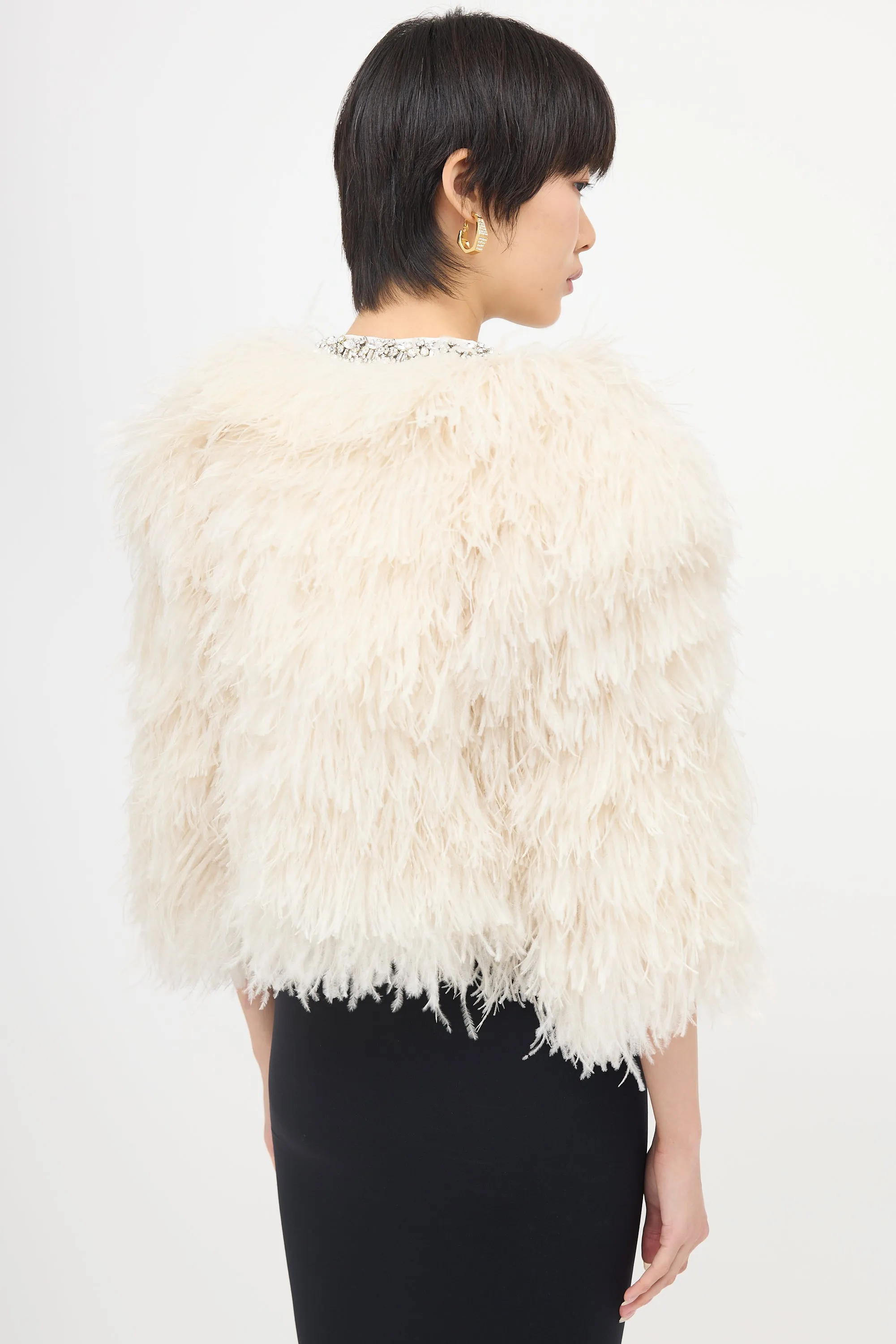 2017 Feather Jacket sold by VSP Consignment product image thumbnail 5