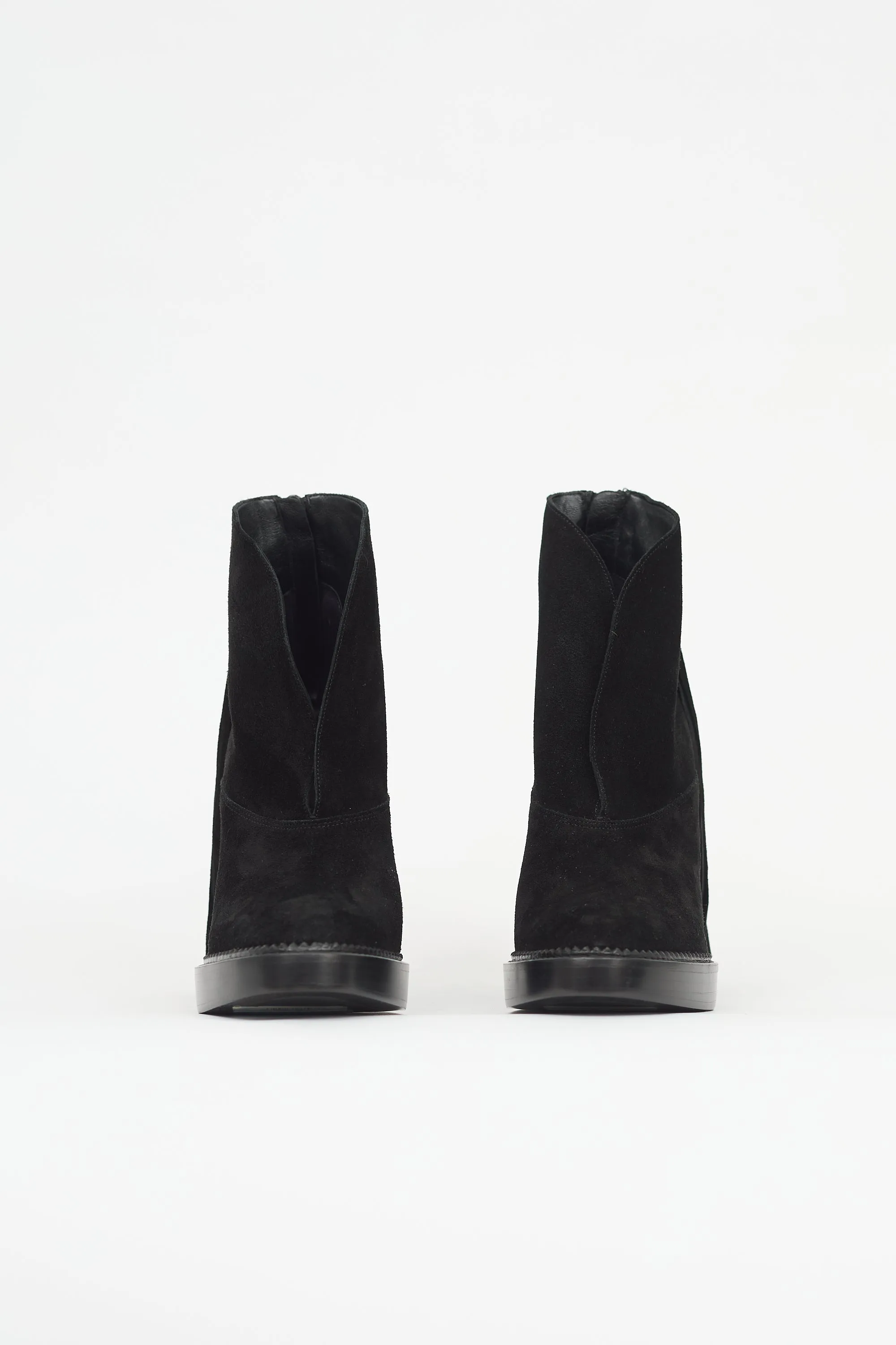 Suede Nadie Fringe Boot sold by VSP Consignment product image thumbnail 3