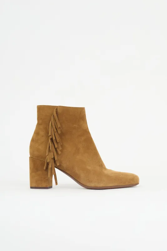 Suede Babies Tassel Boot sold by VSP Consignment