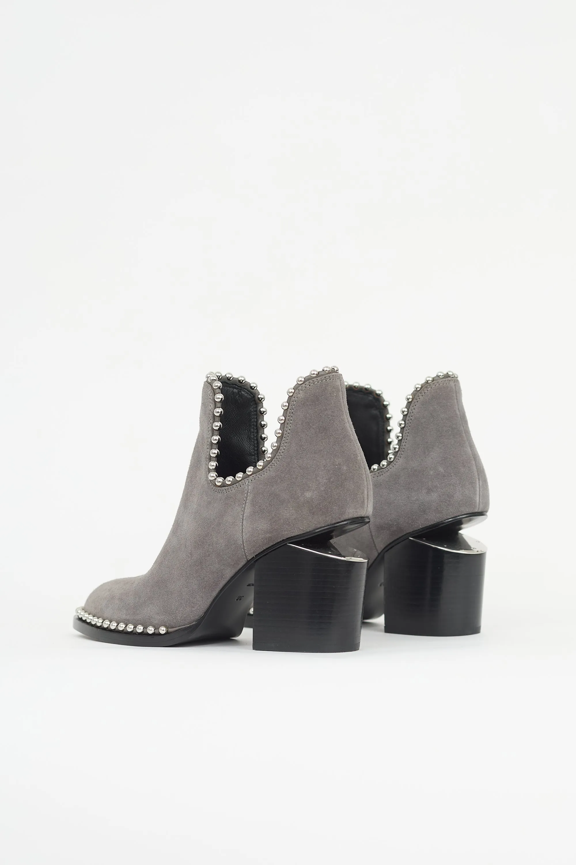 Suede Studded Gabi Boot sold by VSP Consignment product image thumbnail 4