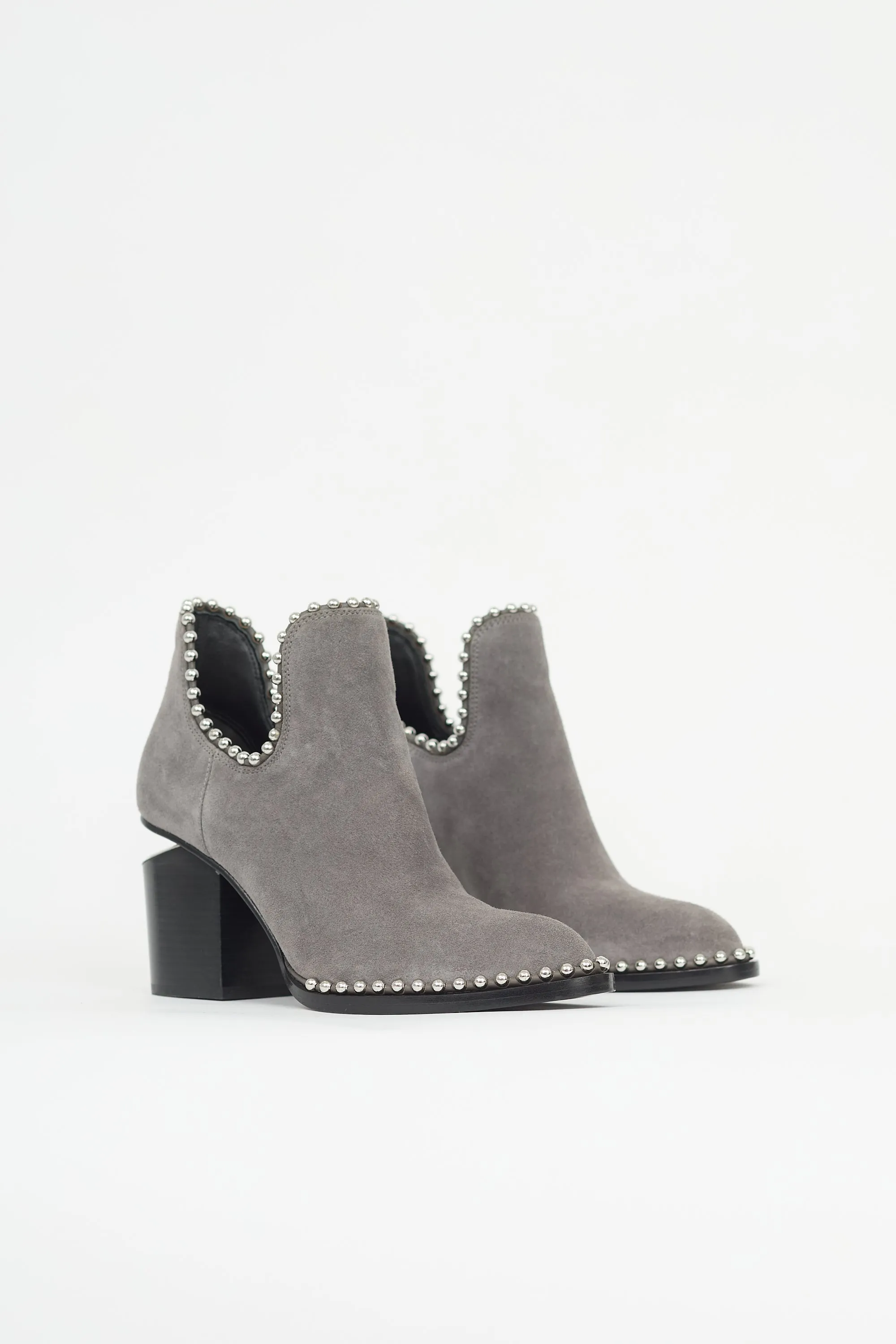 Suede Studded Gabi Boot sold by VSP Consignment product image thumbnail 2