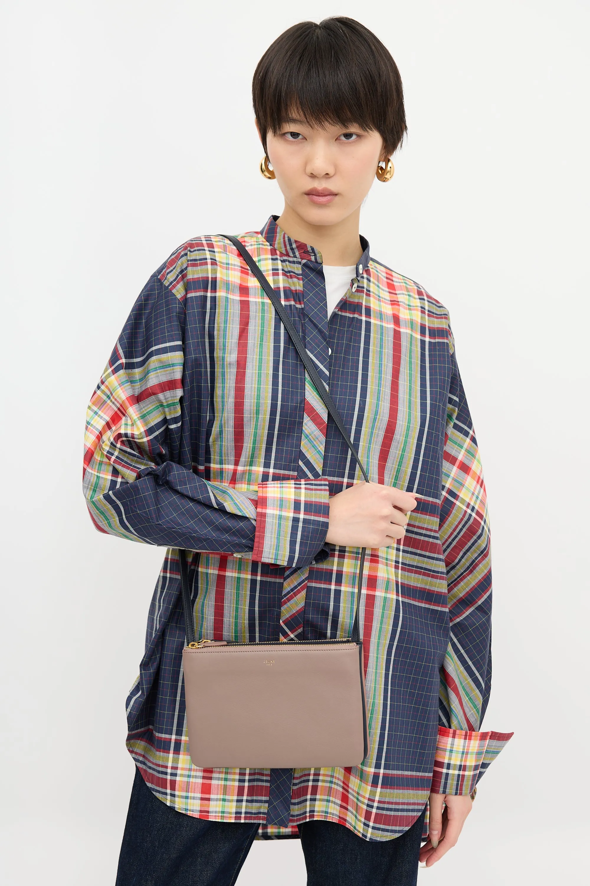 2015 Leather Trio Crossbody Bag sold by VSP Consignment product image thumbnail 2