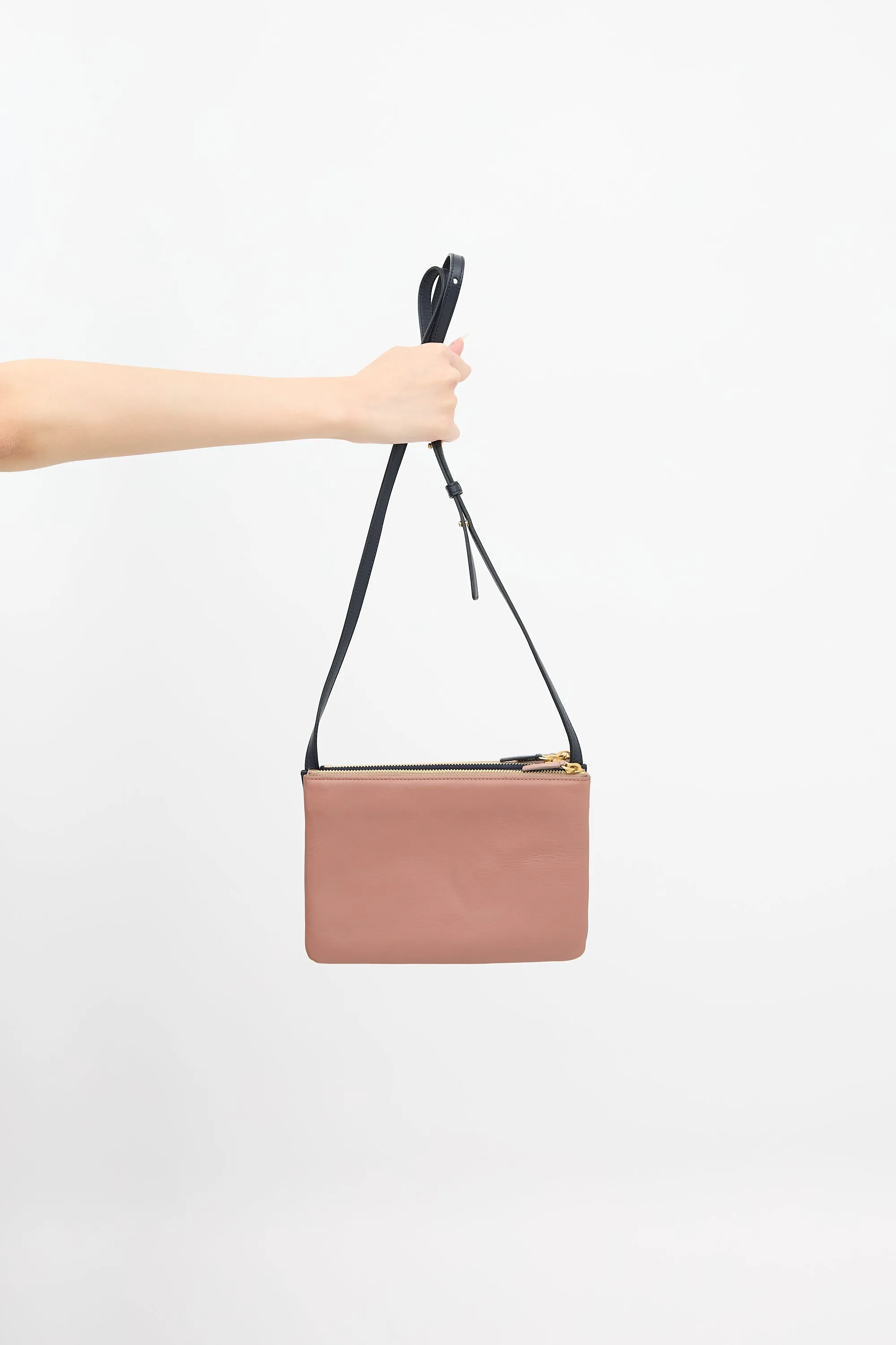 2015 Leather Trio Crossbody Bag sold by VSP Consignment product image thumbnail 3