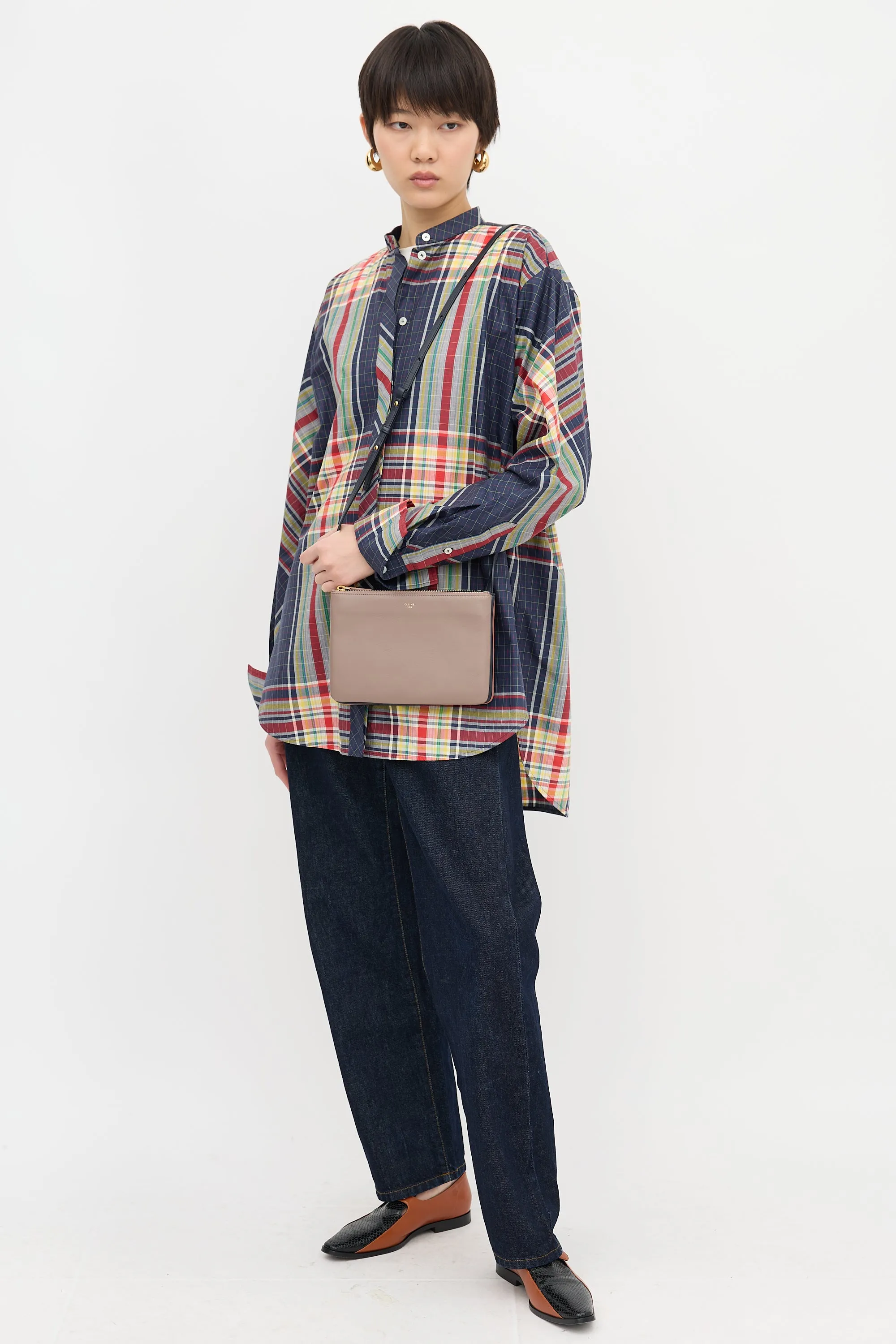 2015 Leather Trio Crossbody Bag sold by VSP Consignment product image thumbnail 4