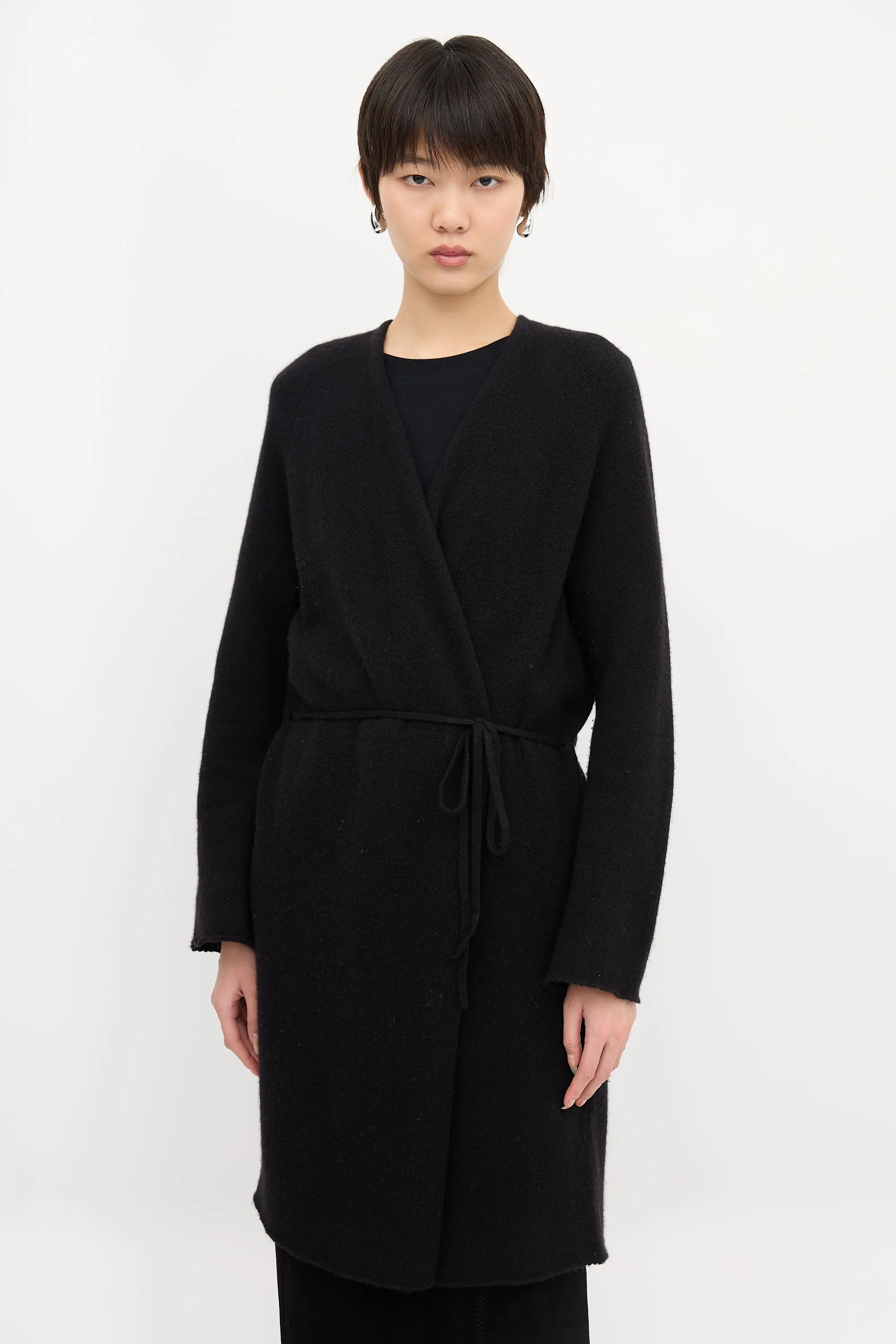 Cashmere Tie Cardigan sold by VSP Consignment product image thumbnail 2