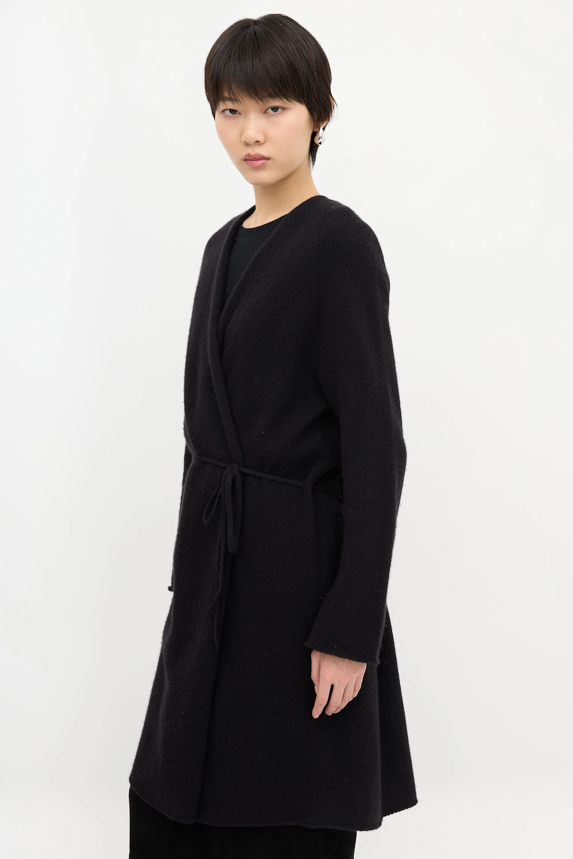 Cashmere Tie Cardigan sold by VSP Consignment product image thumbnail 3