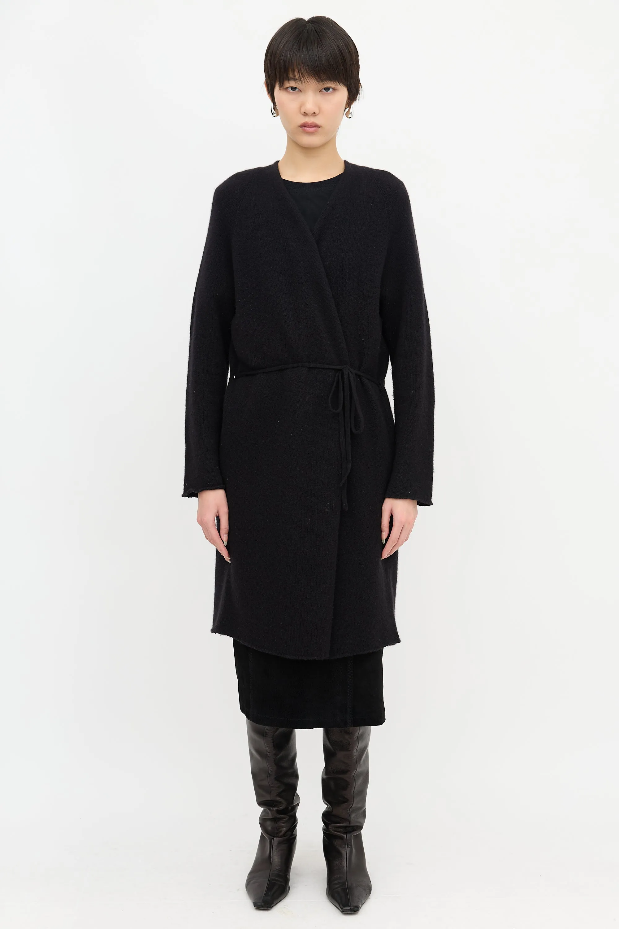 Cashmere Tie Cardigan sold by VSP Consignment