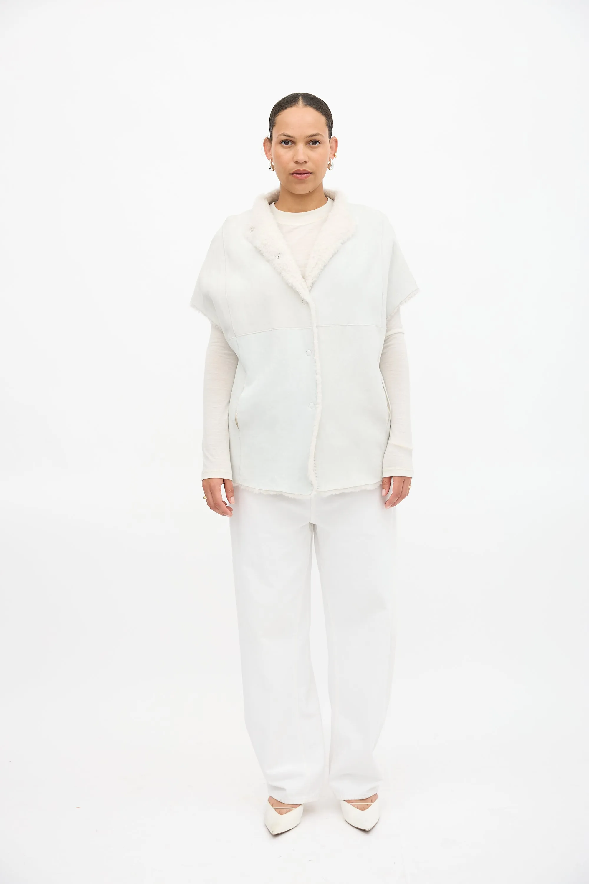 Suede & Shearling Jacket sold by VSP Consignment product image thumbnail 2