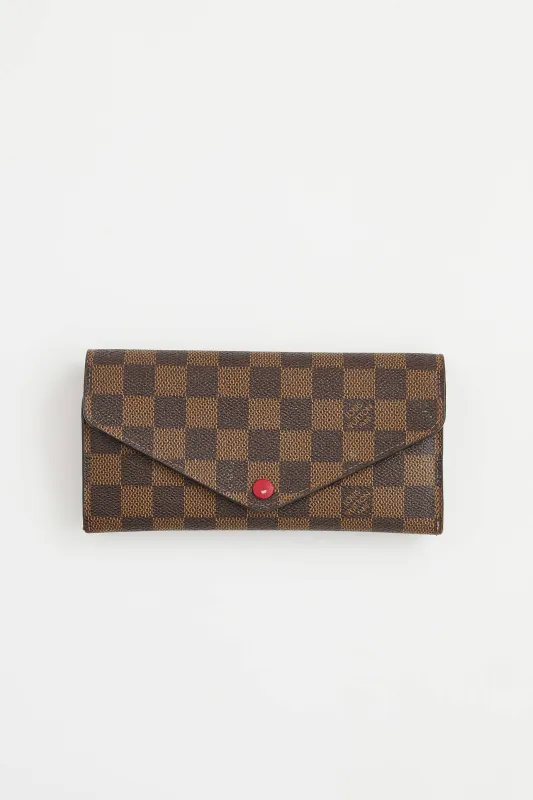 Damier Ebene Josephine Trifold Wallet sold by VSP Consignment