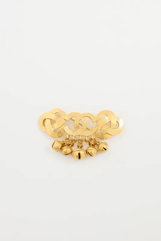 SS 1995 CC Bell Brooch made by Chanel