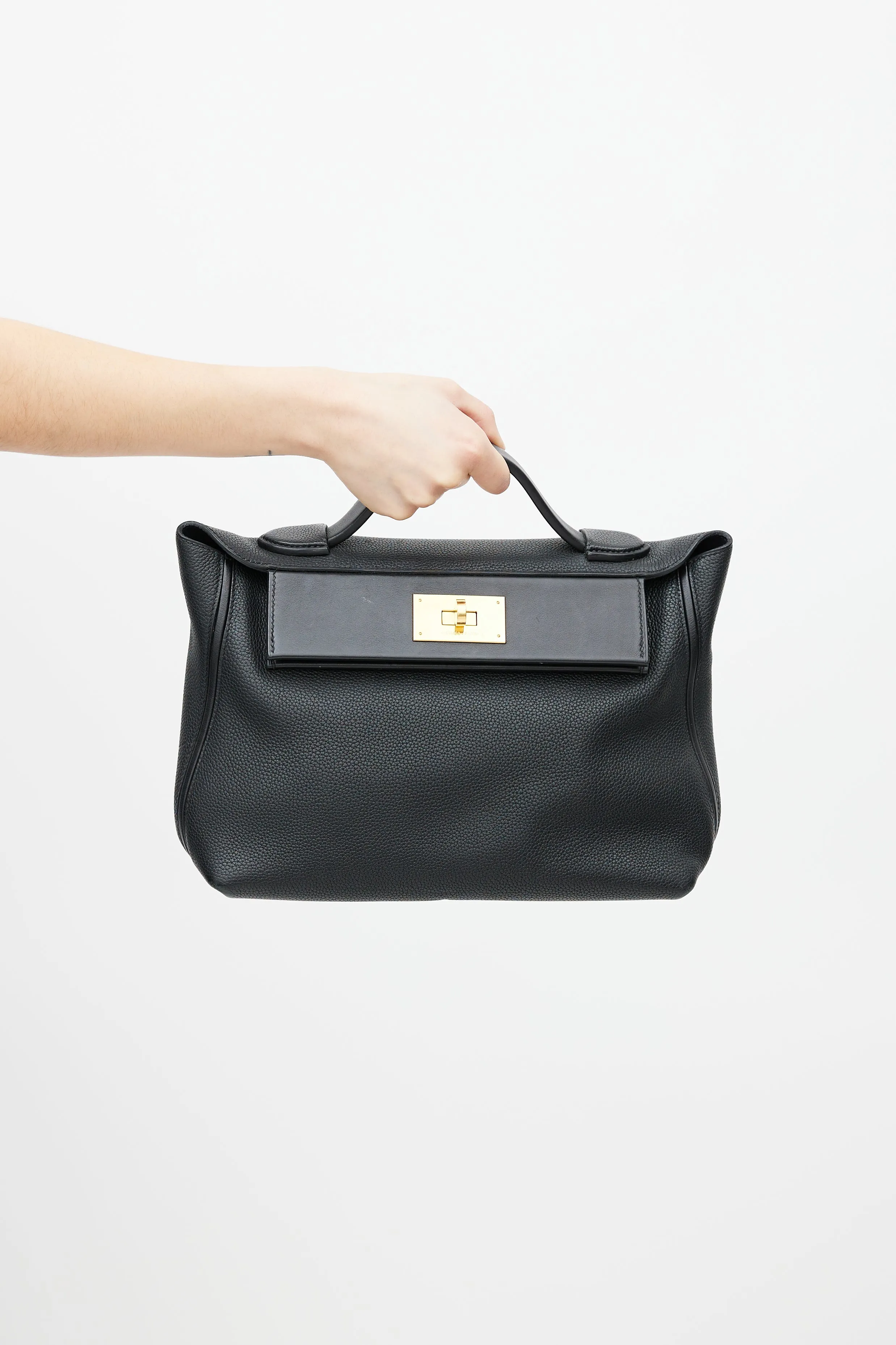 2018 Black Maurice & Swift Leather 24/24 Bag sold by VSP Consignment product image thumbnail 2