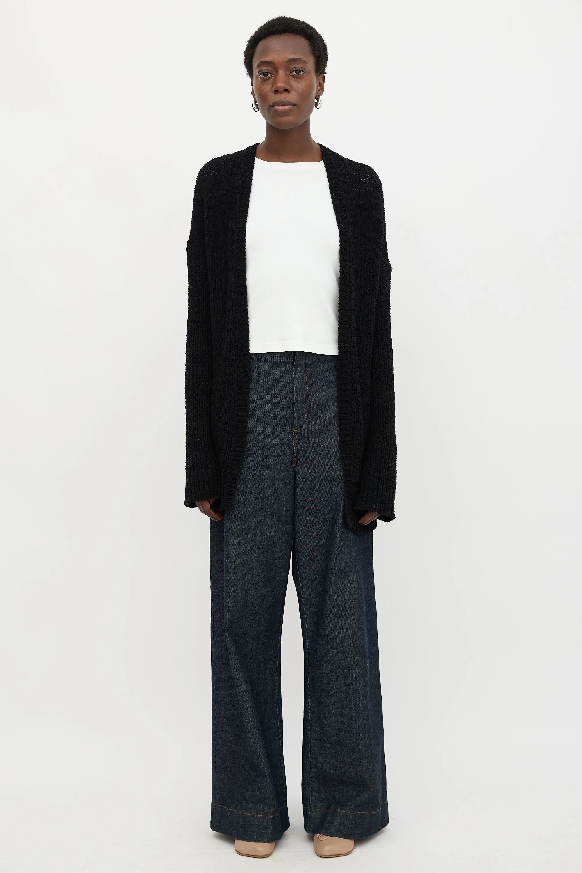 Loose Knit Cardigan sold by VSP Consignment product image thumbnail 2