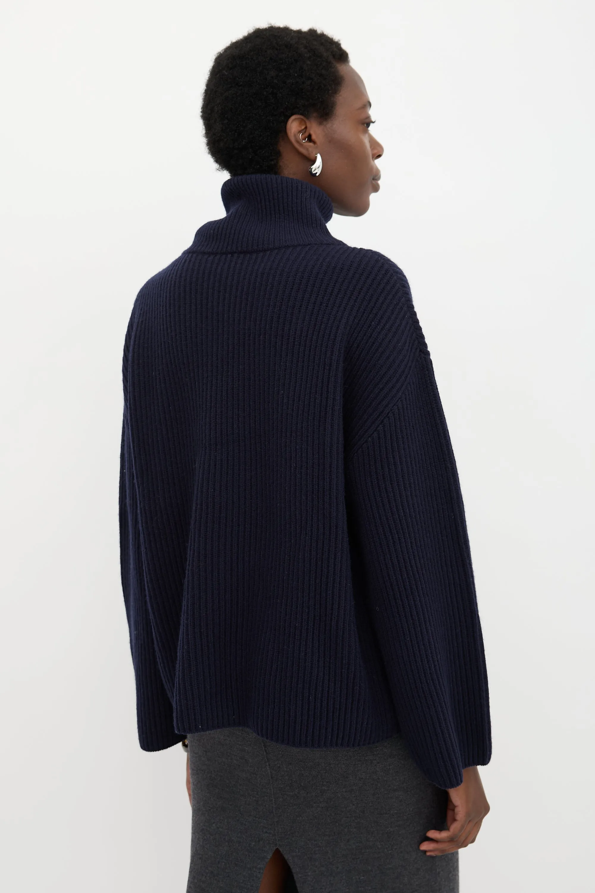 Wool Wrapped Neck Sweater sold by VSP Consignment product image thumbnail 4