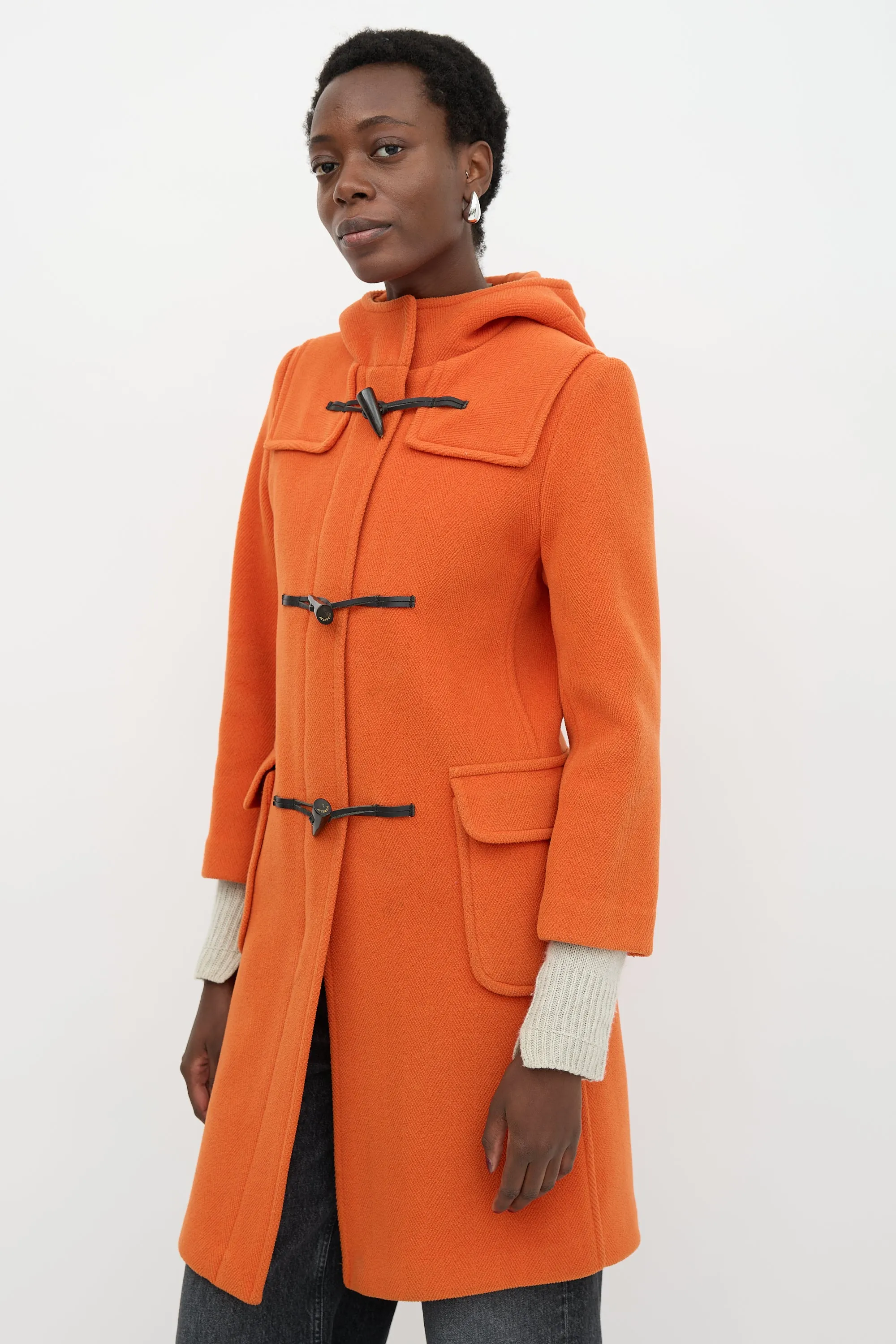 Wool Textured Coat sold by VSP Consignment product image thumbnail 3