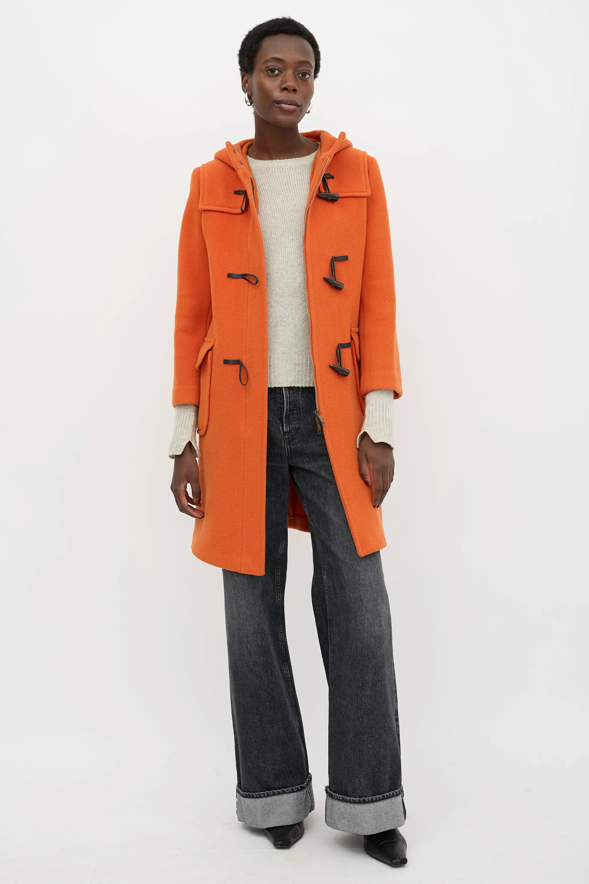 Wool Textured Coat sold by VSP Consignment product image thumbnail 5