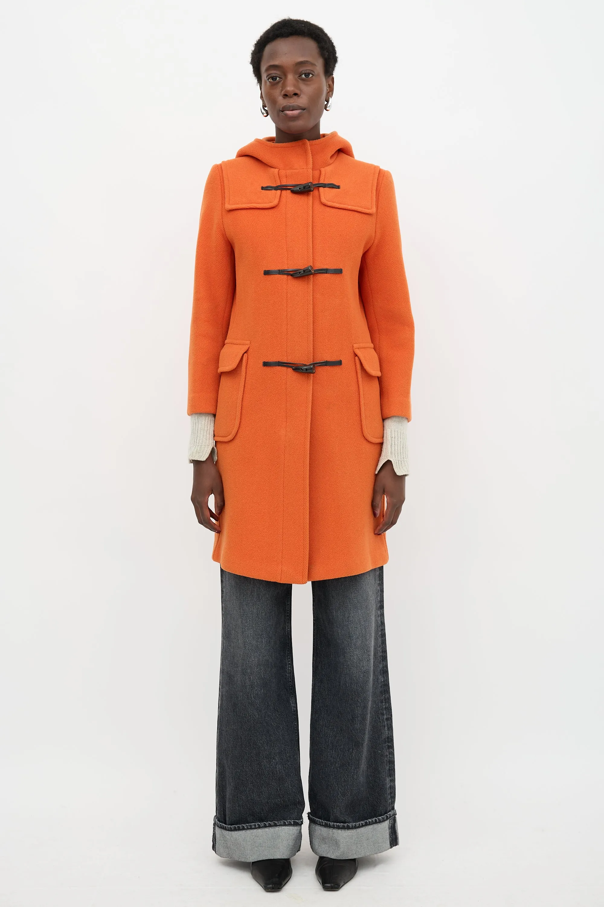 Wool Textured Coat sold by VSP Consignment product image thumbnail 2