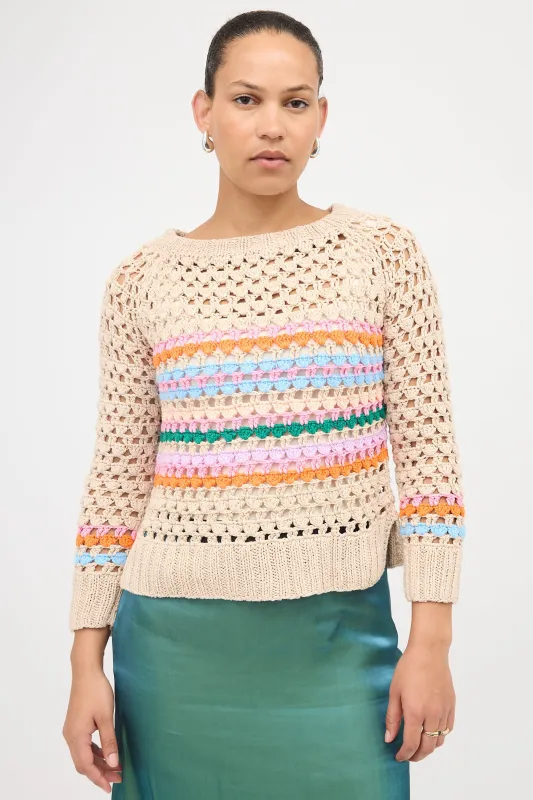 X Augden Crochet Sweater sold by VSP Consignment