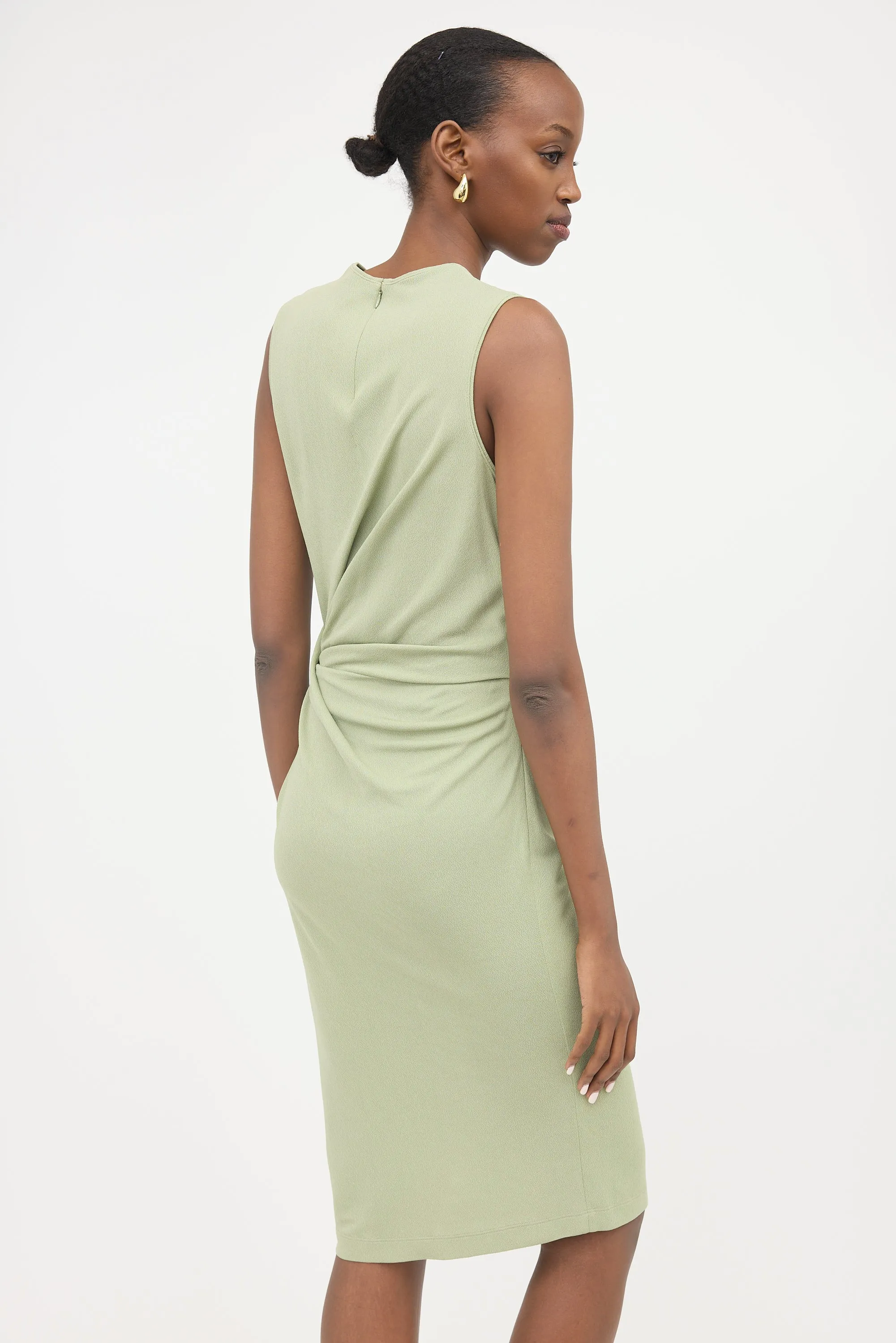 Gathered Midi Dress sold by VSP Consignment product image thumbnail 4