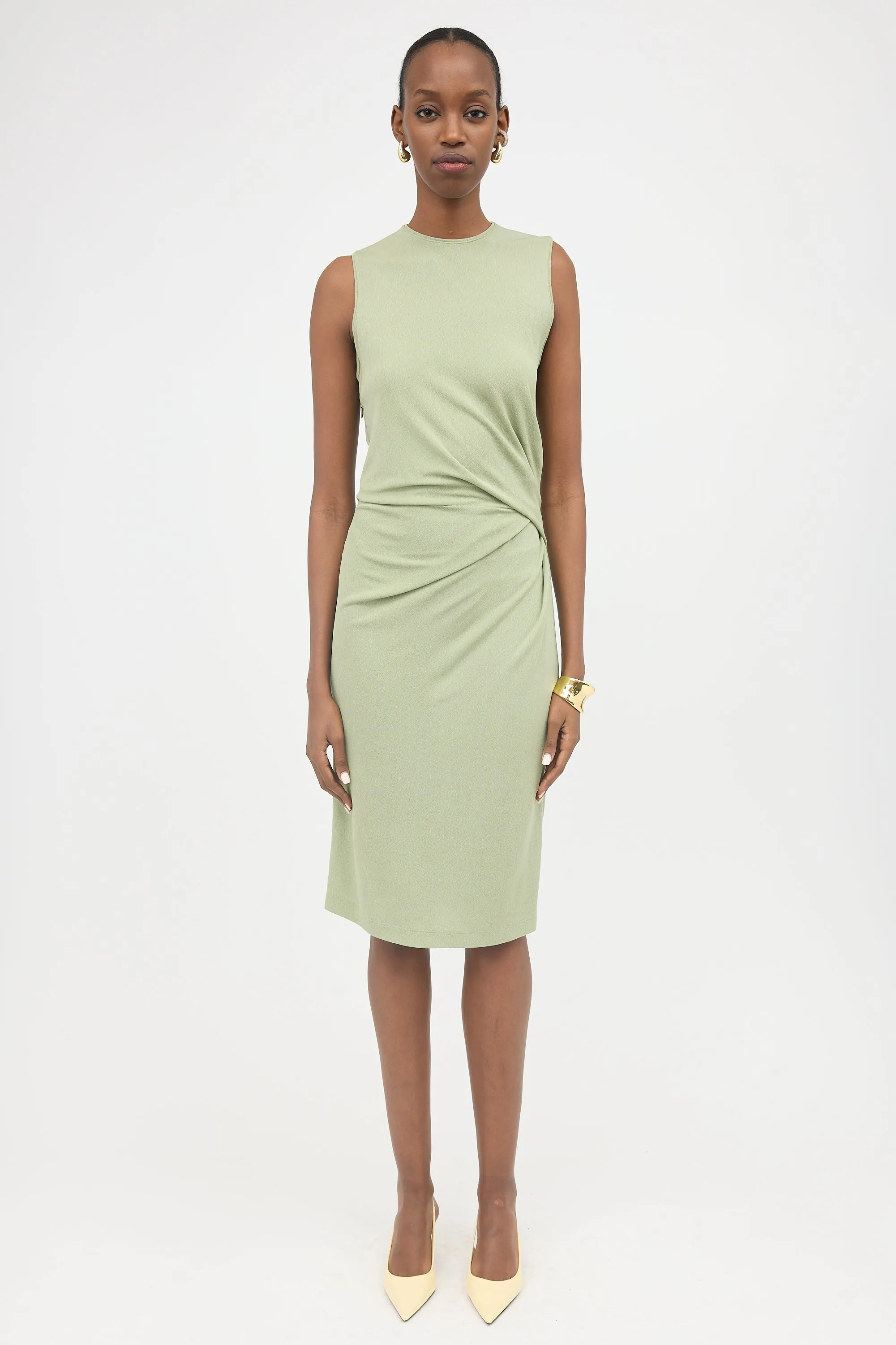 Gathered Midi Dress sold by VSP Consignment product image thumbnail 2