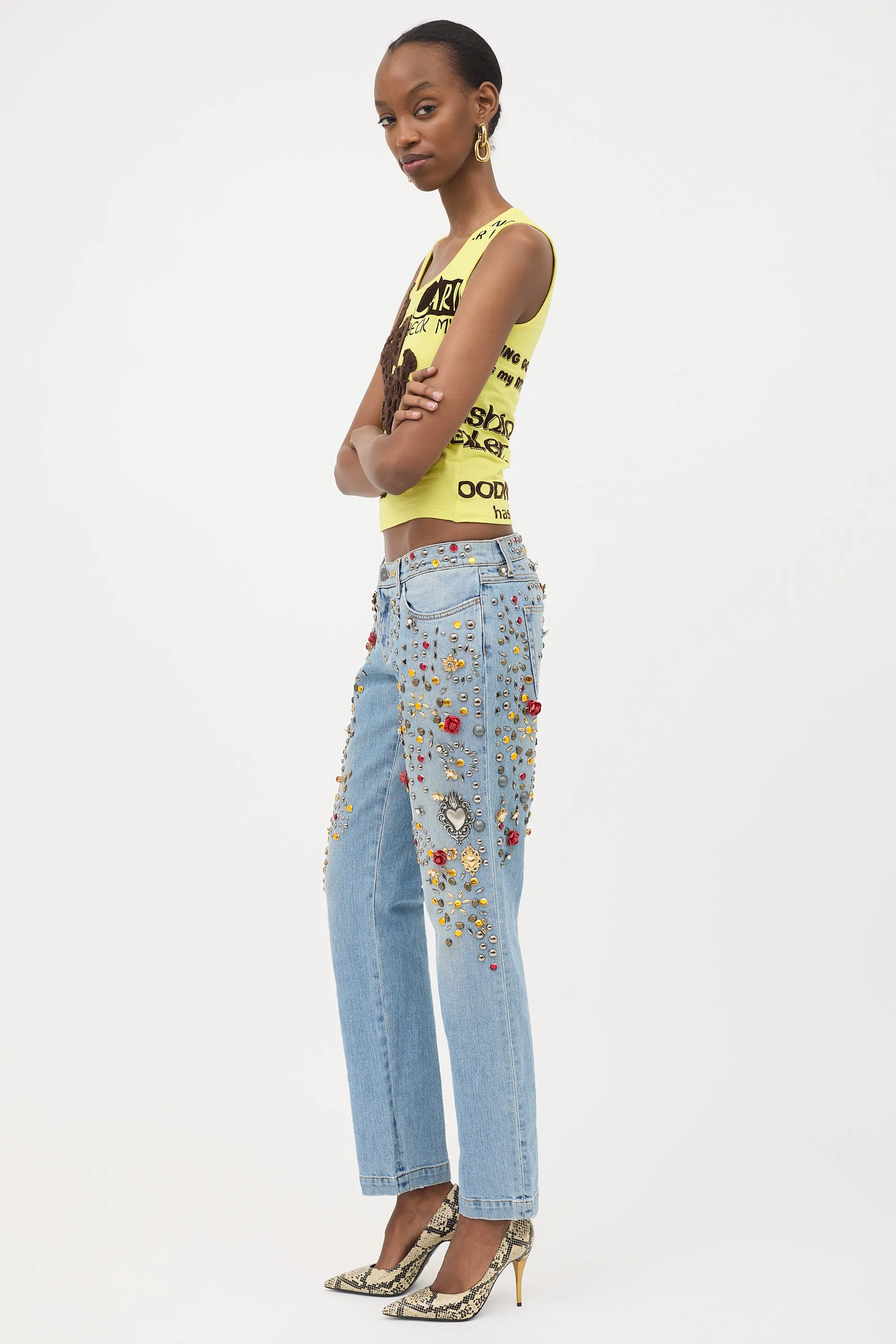 Spring 2015 Embellished Jeans sold by VSP Consignment product image thumbnail 5