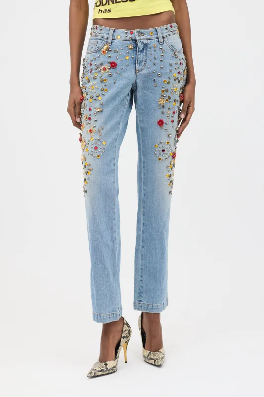 Spring 2015 Embellished Jeans sold by VSP Consignment