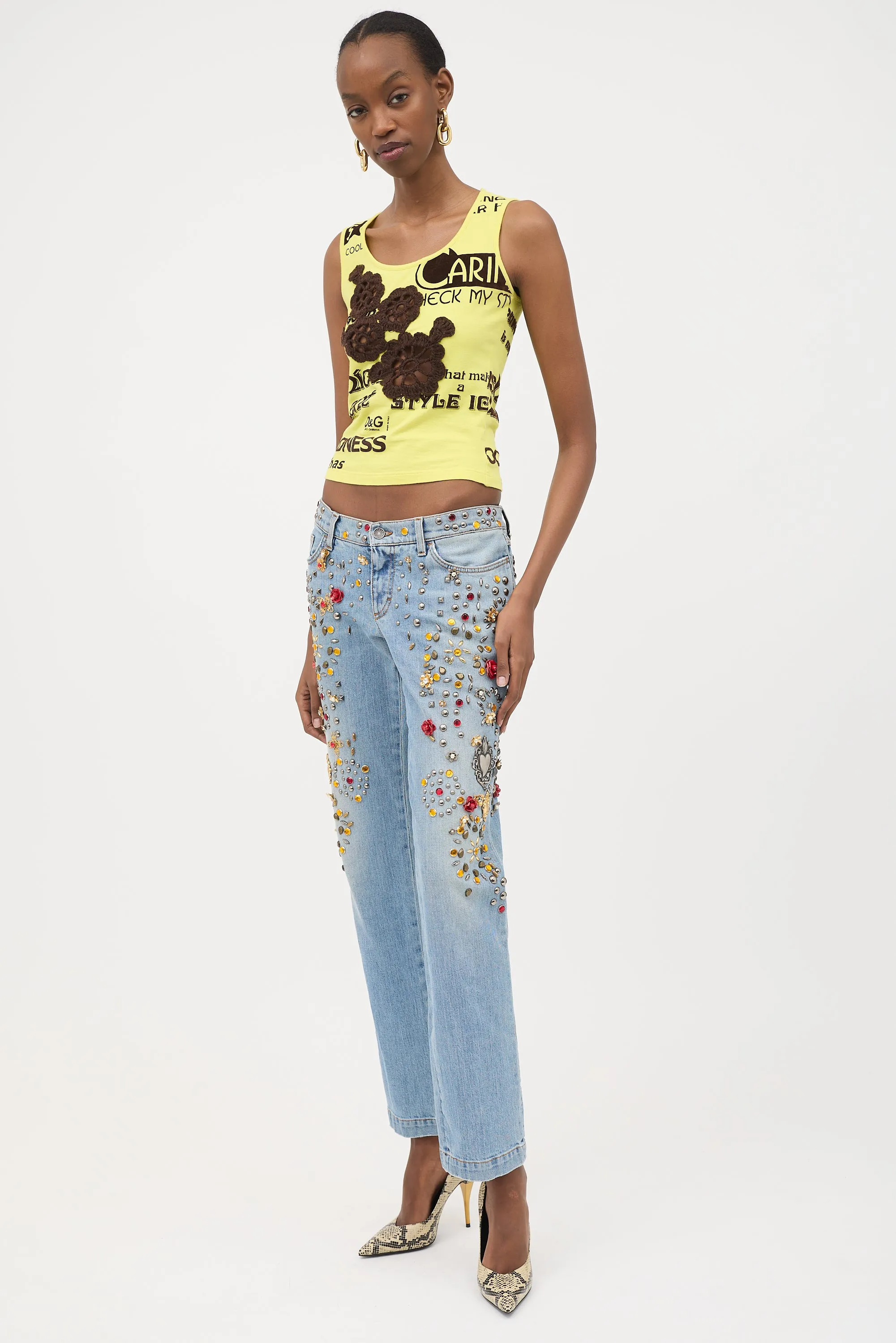 Spring 2015 Embellished Jeans sold by VSP Consignment product image thumbnail 2