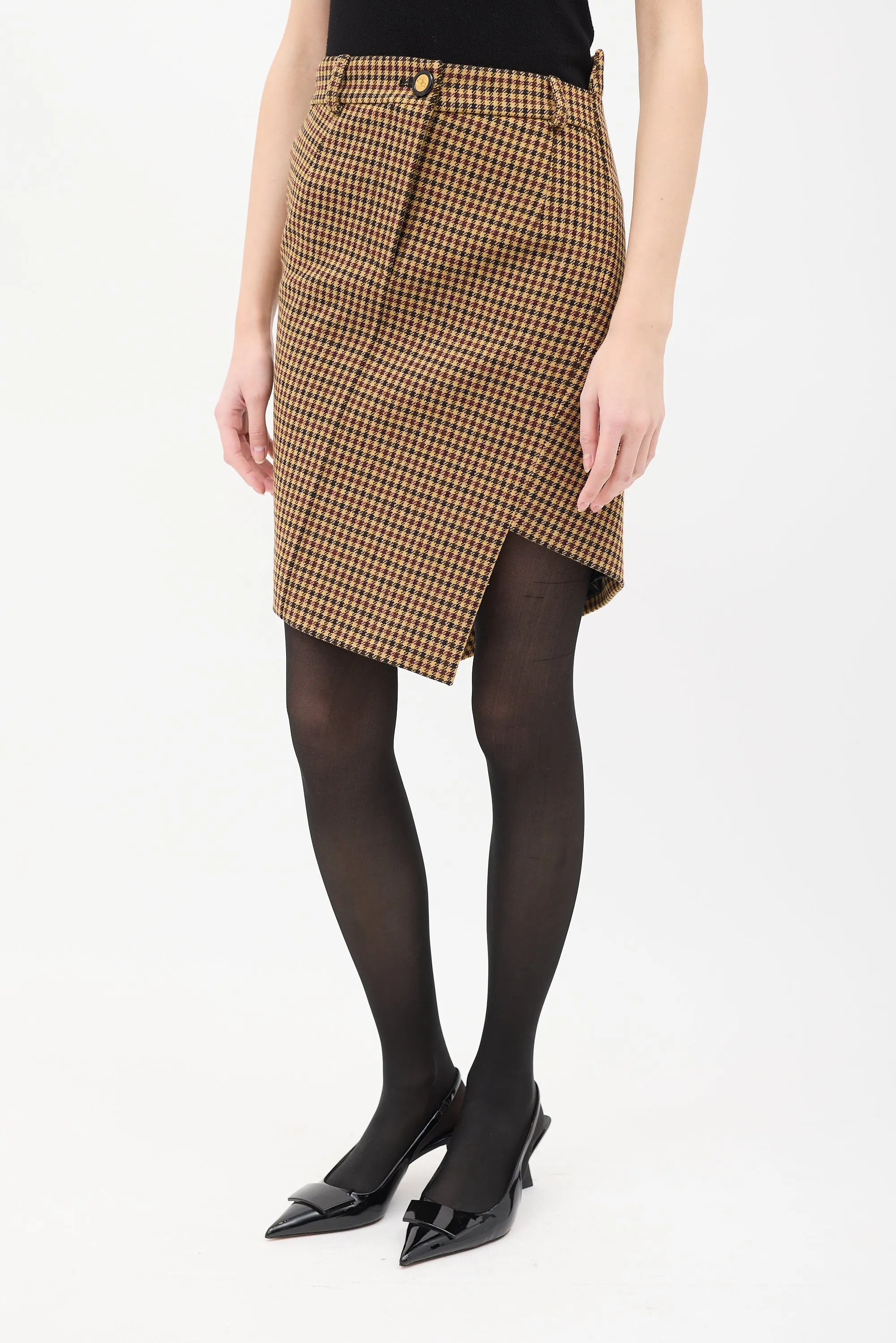 Tweed Twisted Skirt sold by VSP Consignment product image thumbnail 3