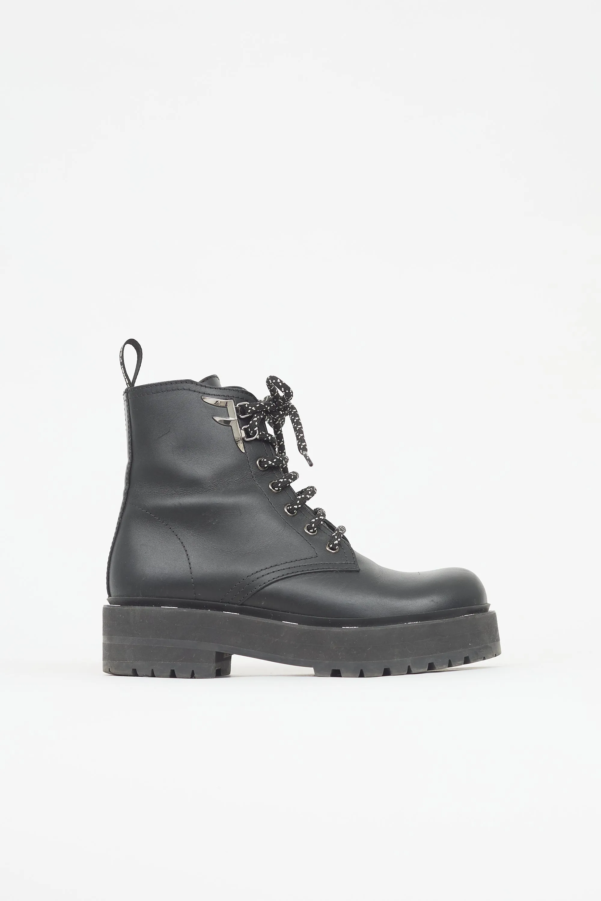 Leather FFreedom Biker Boot sold by VSP Consignment