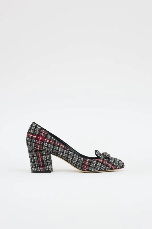 Tweed Pump made by Dolce & Gabanna