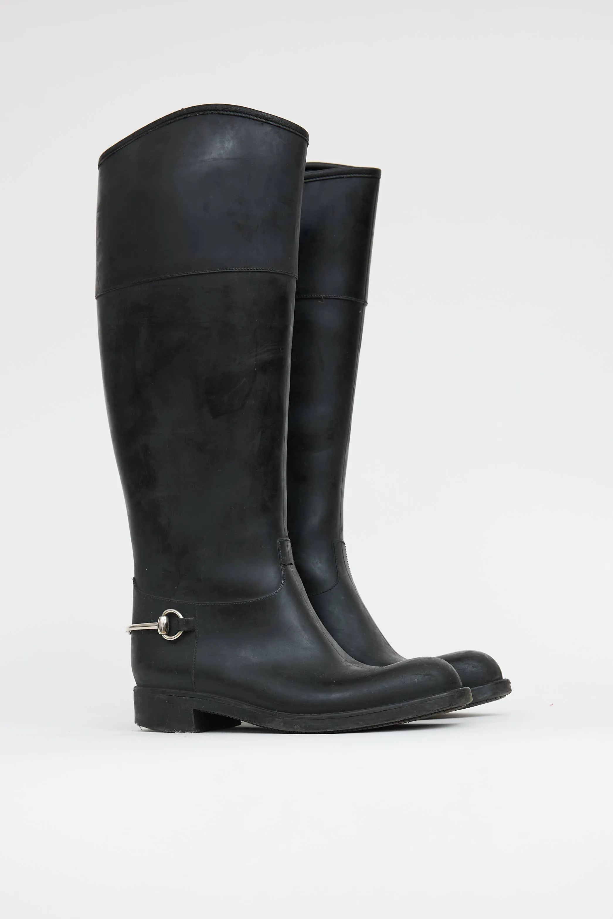 Rubber Riding Boot sold by VSP Consignment product image thumbnail 2