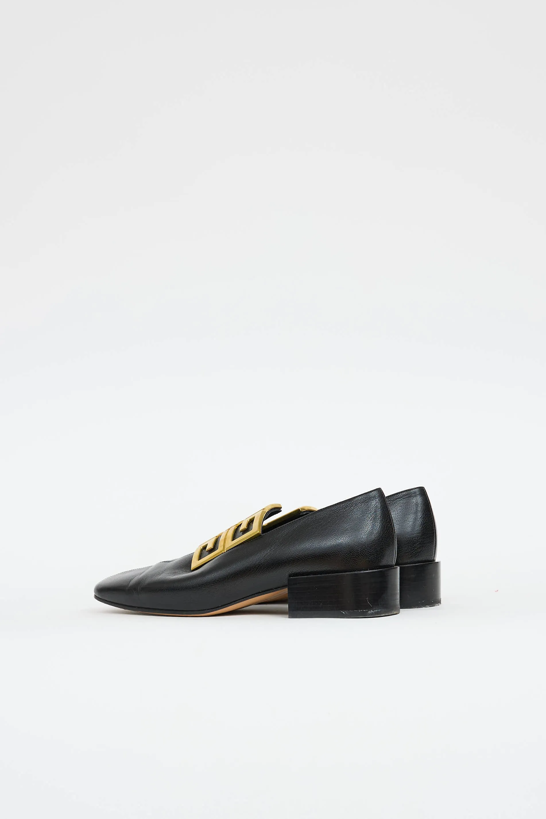 4G Leather Loafer sold by VSP Consignment product image thumbnail 4
