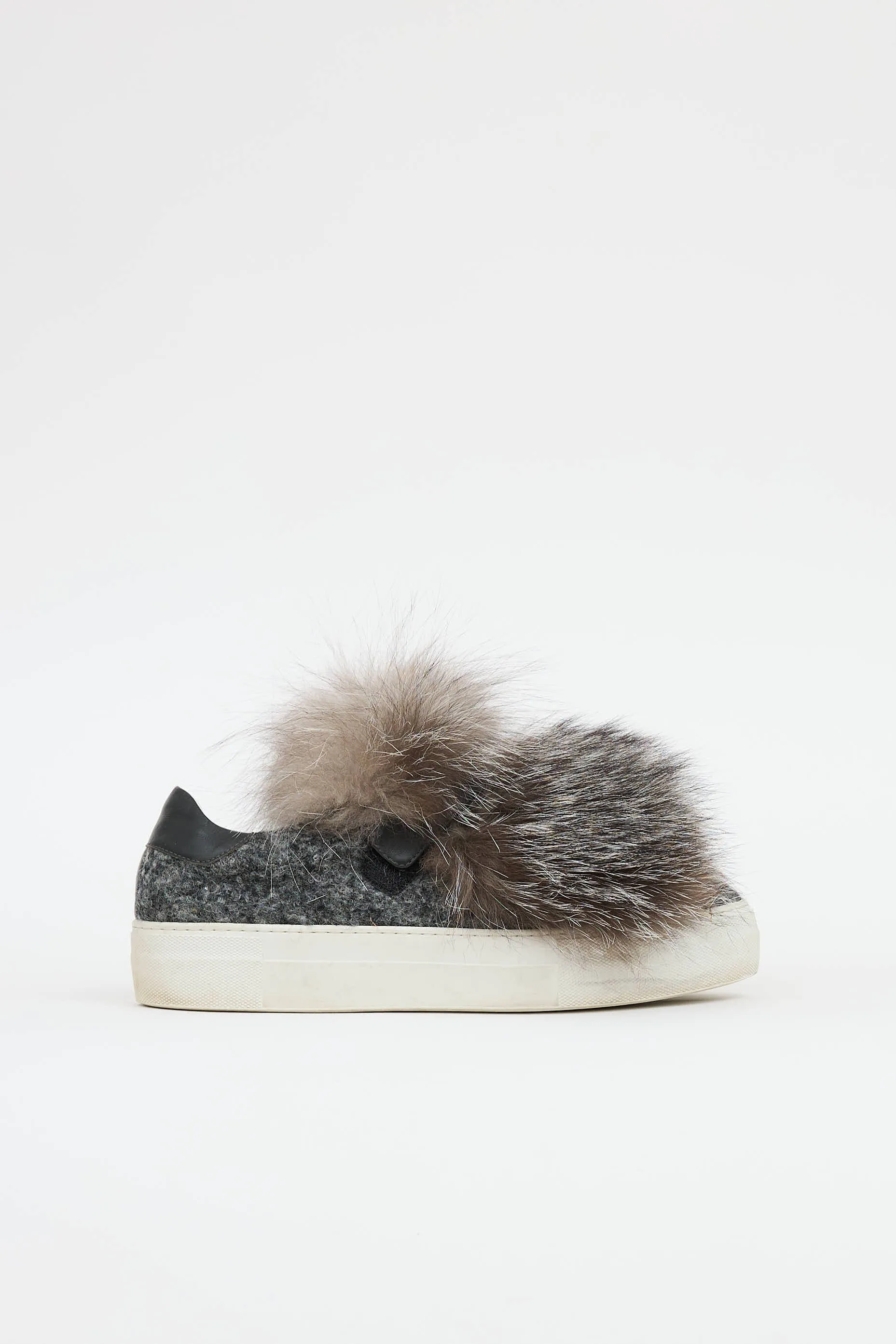 Lucie Fur Sneaker sold by VSP Consignment