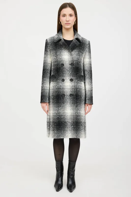 Plaid Woven Coat sold by VSP Consignment
