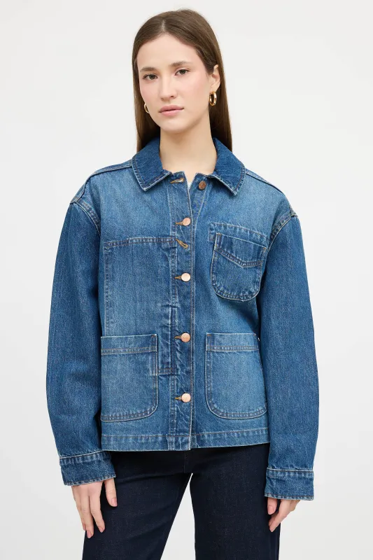Denim Chore Jacket sold by VSP Consignment