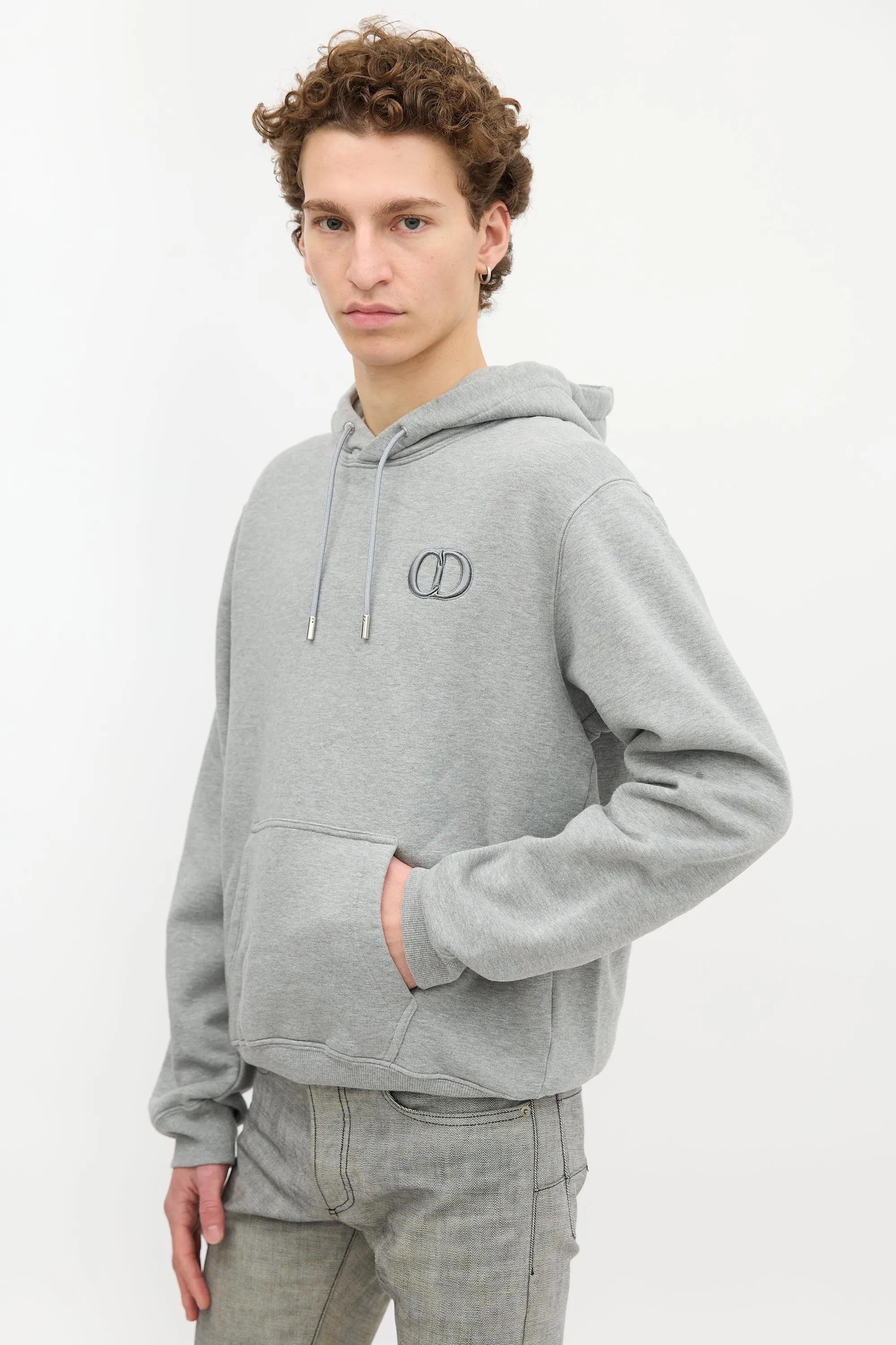 Embroidered Logo Hoodie sold by VSP Consignment product image thumbnail 3