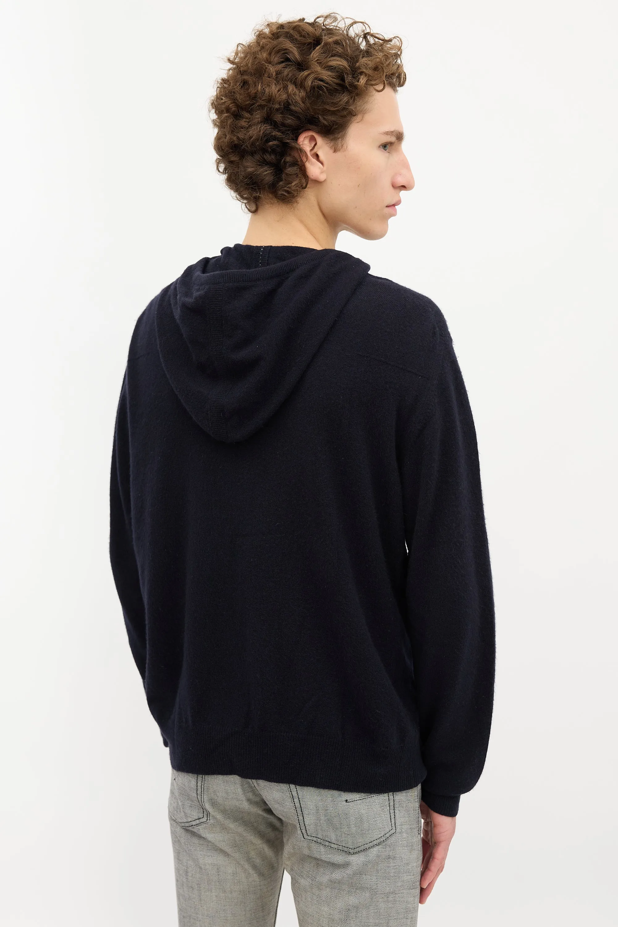 Cashmere Zip Up Sweater sold by VSP Consignment product image thumbnail 4