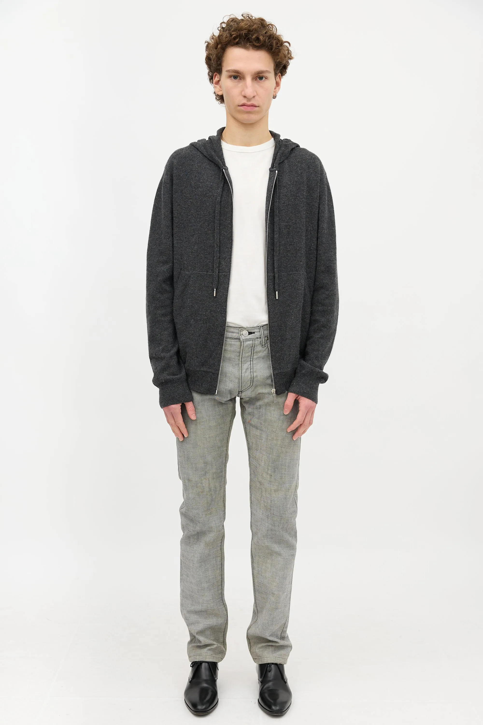 Cashmere Zip Up Sweater sold by VSP Consignment product image thumbnail 3