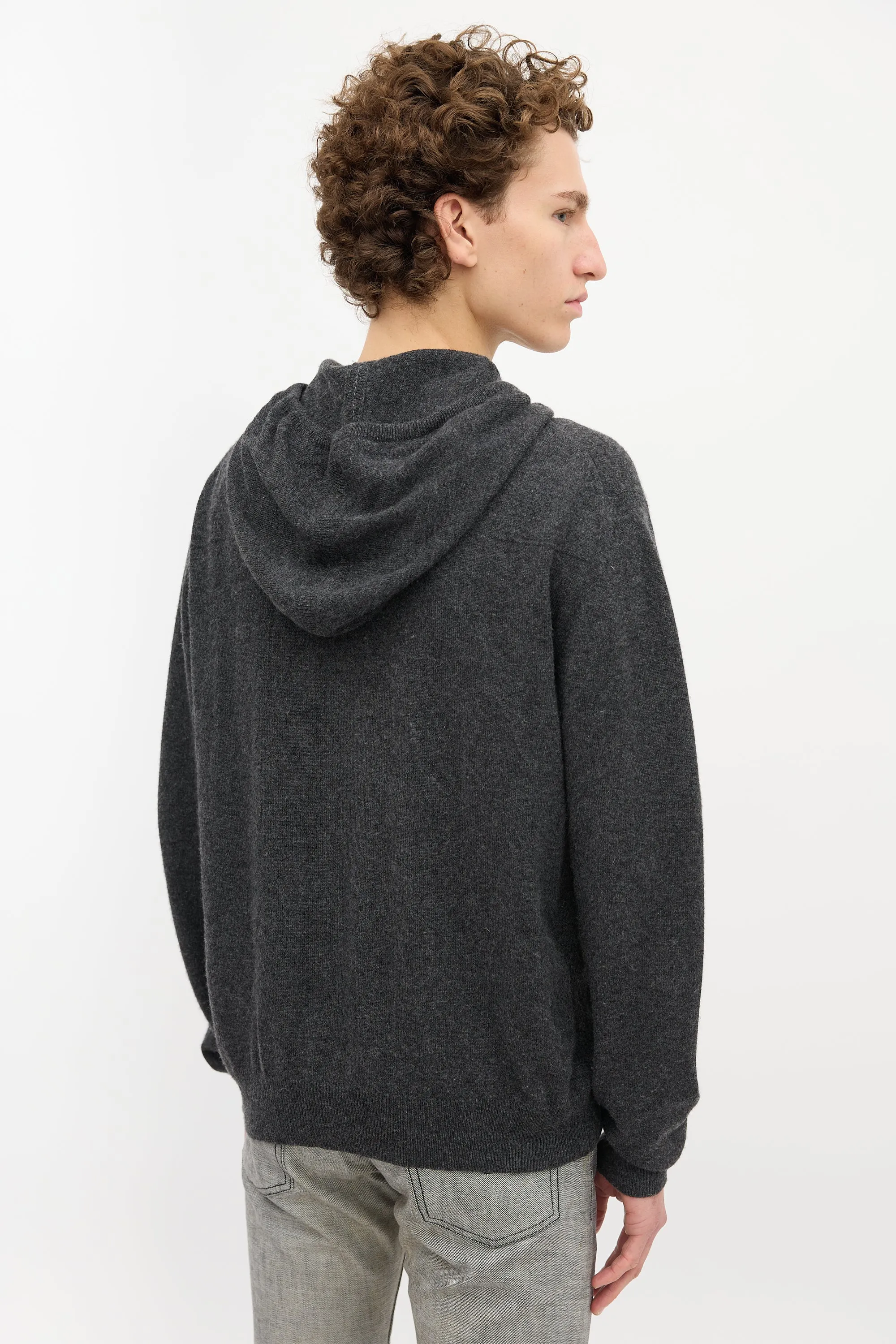 Cashmere Zip Up Sweater sold by VSP Consignment product image thumbnail 5