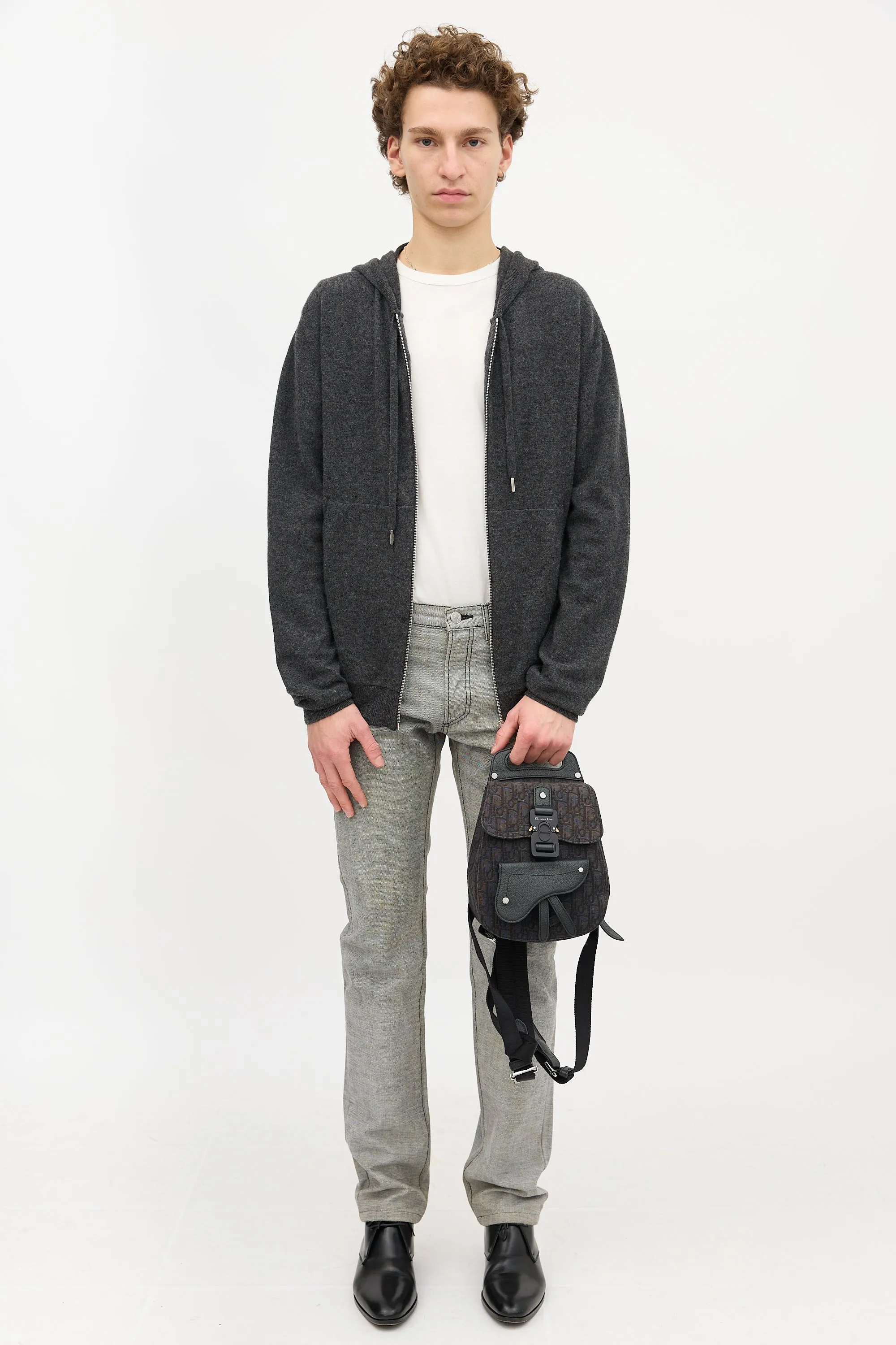 Oblique Mini Saddle Backpack sold by VSP Consignment product image thumbnail 4
