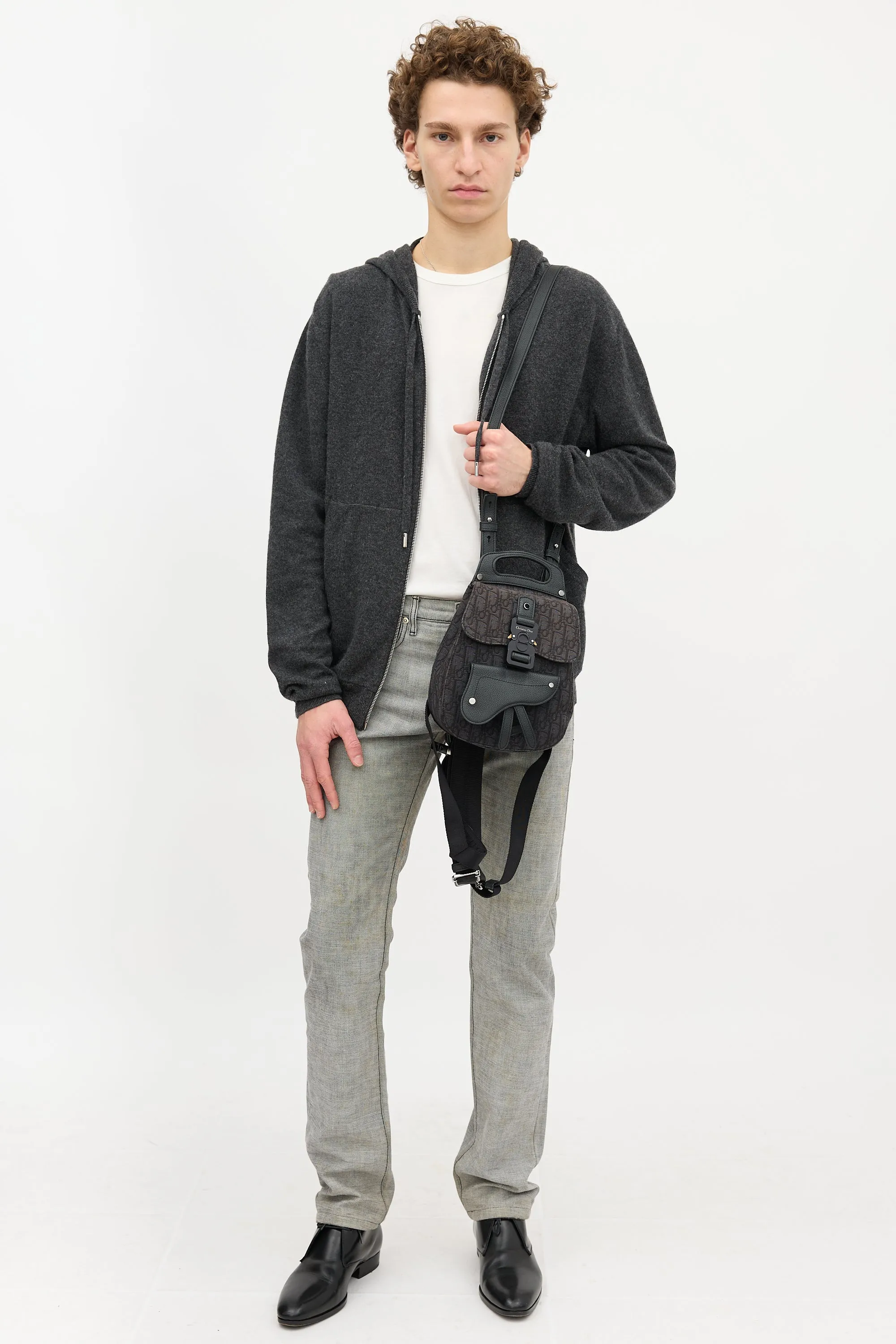 Oblique Mini Saddle Backpack sold by VSP Consignment product image thumbnail 5