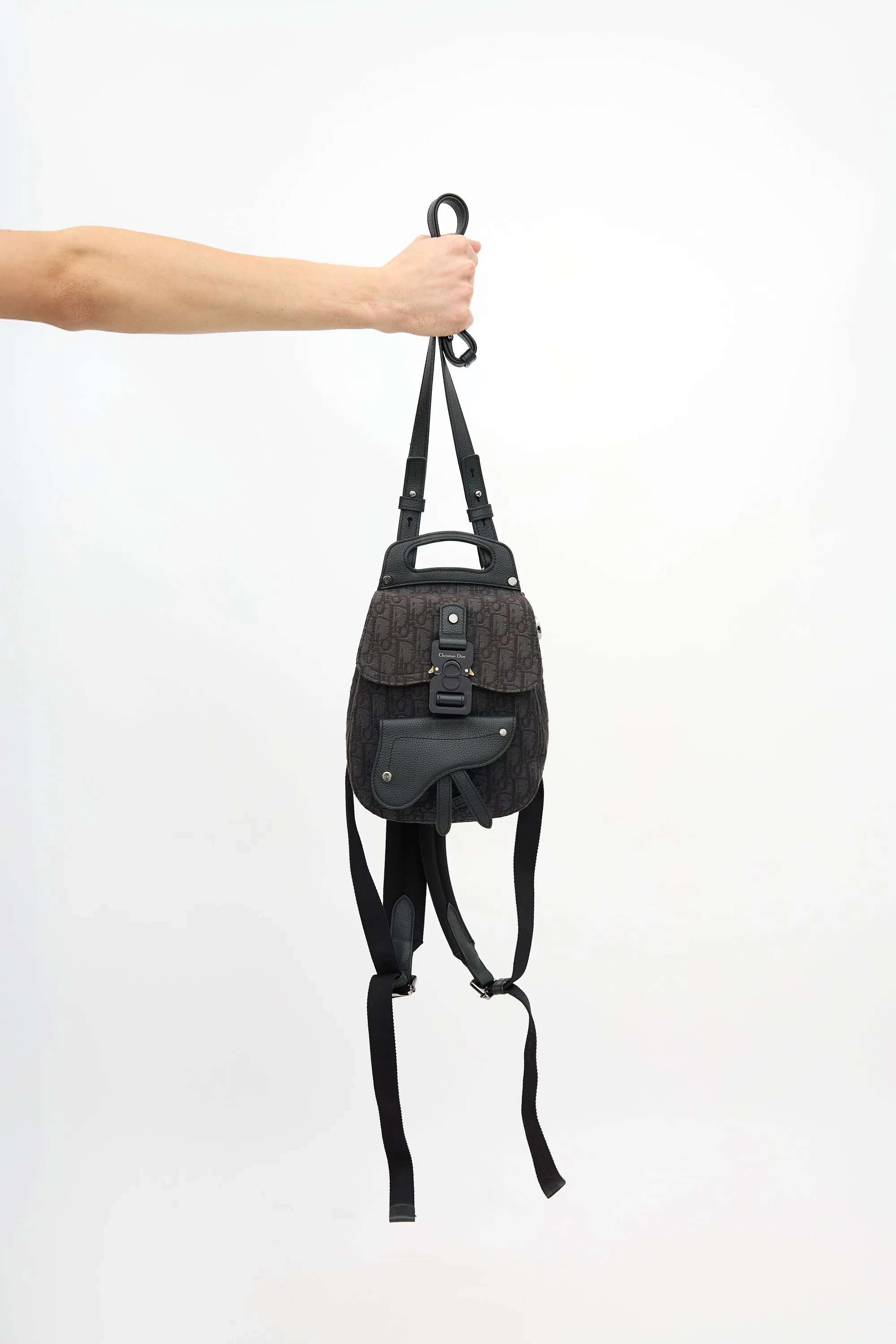 Oblique Mini Saddle Backpack sold by VSP Consignment