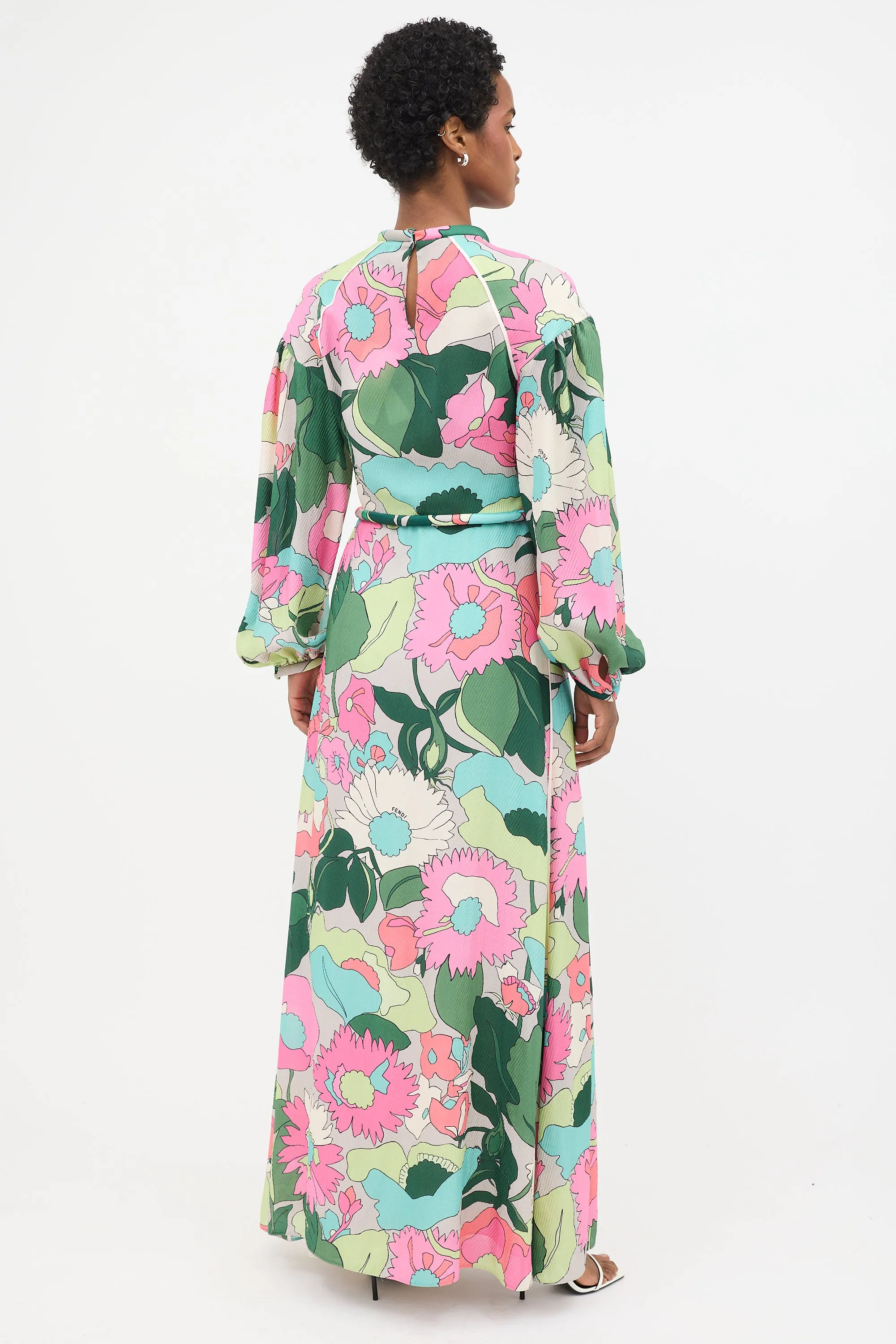 S/S 2020 Silk Floral Dress sold by VSP Consignment product image thumbnail 5