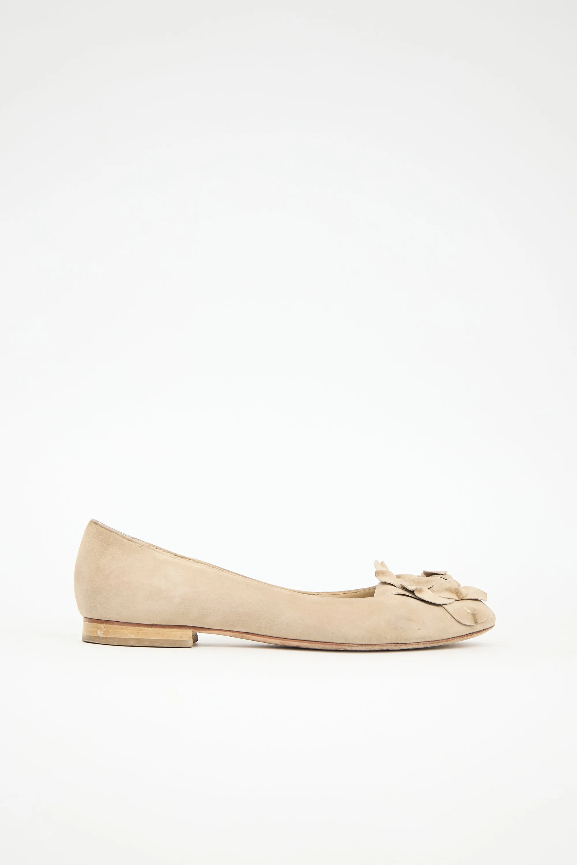 Suede Gisella Flat sold by VSP Consignment