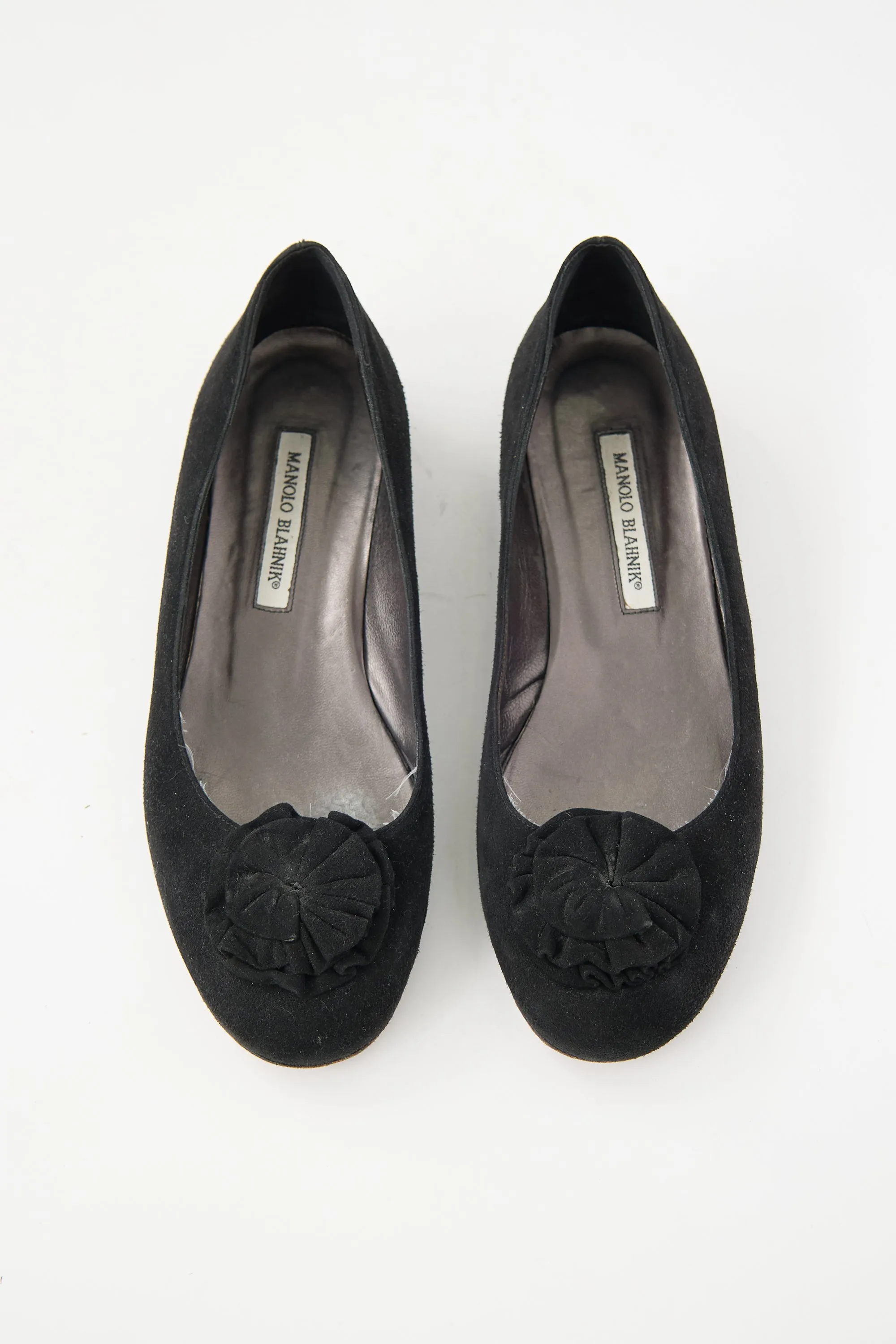 Suede Rosette Flat sold by VSP Consignment product image thumbnail 2