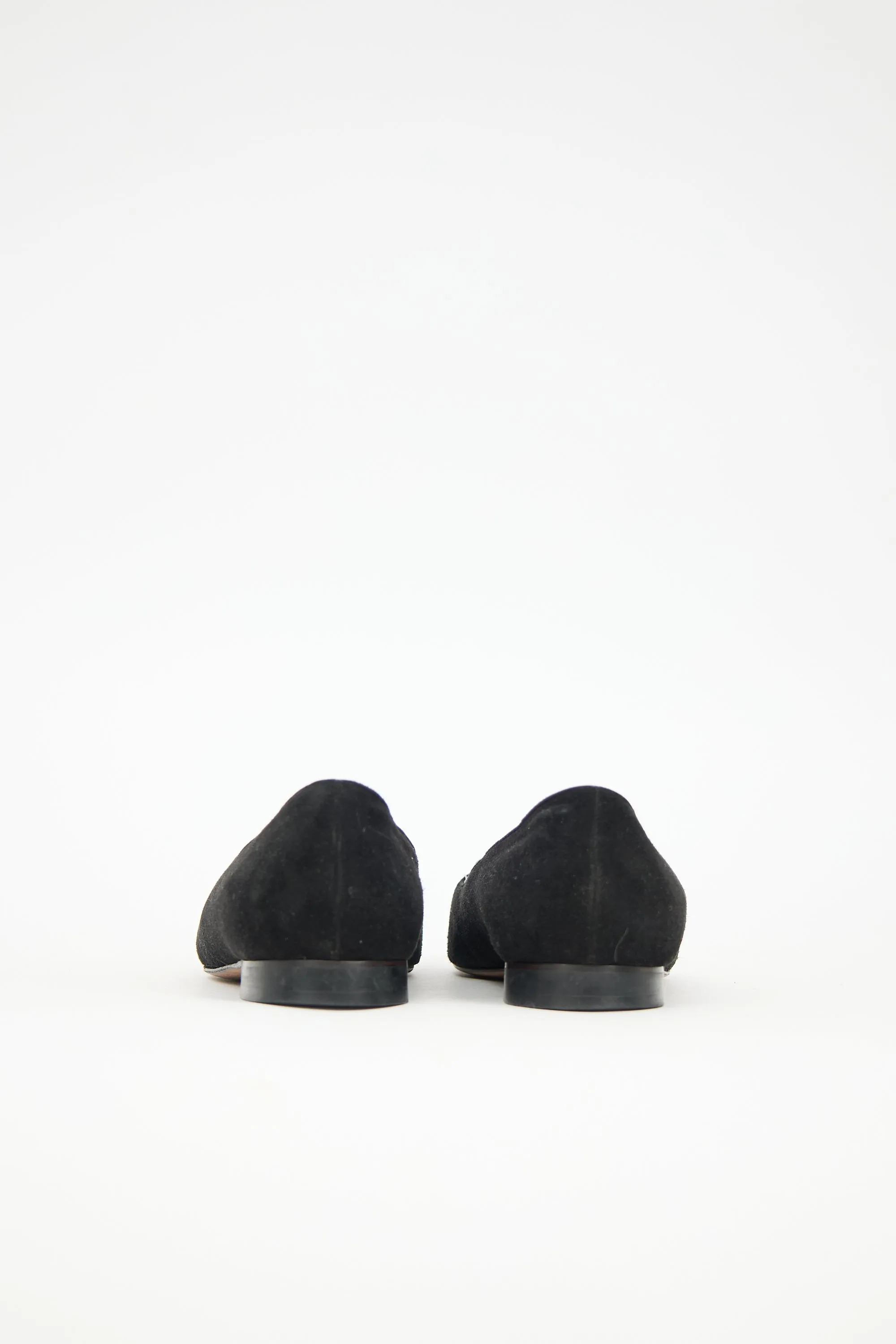 Suede Rosette Flat sold by VSP Consignment product image thumbnail 4