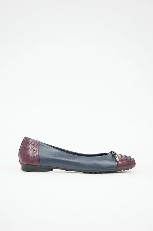 Leather Ballet Flat made by Tod's