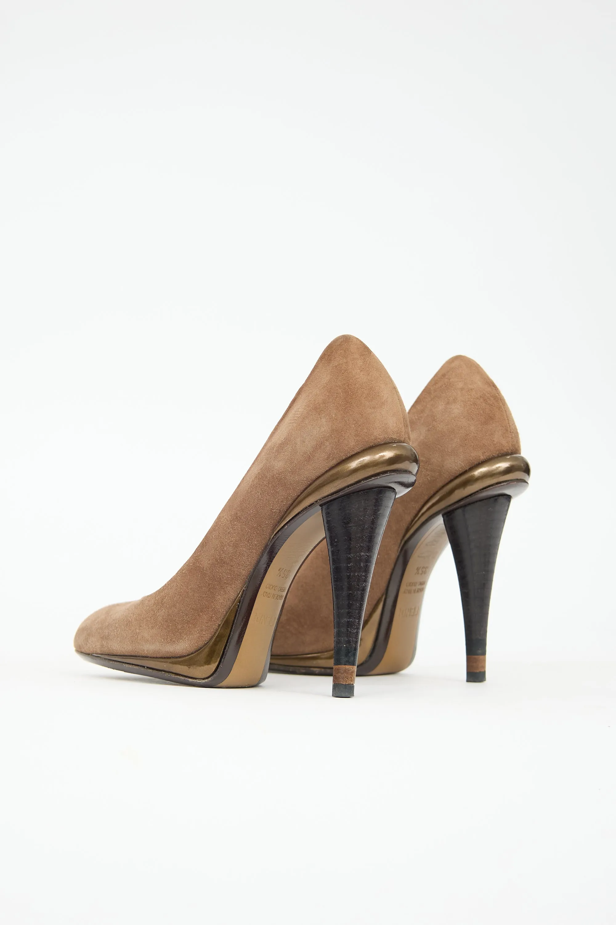 Suede Pump sold by VSP Consignment product image thumbnail 4