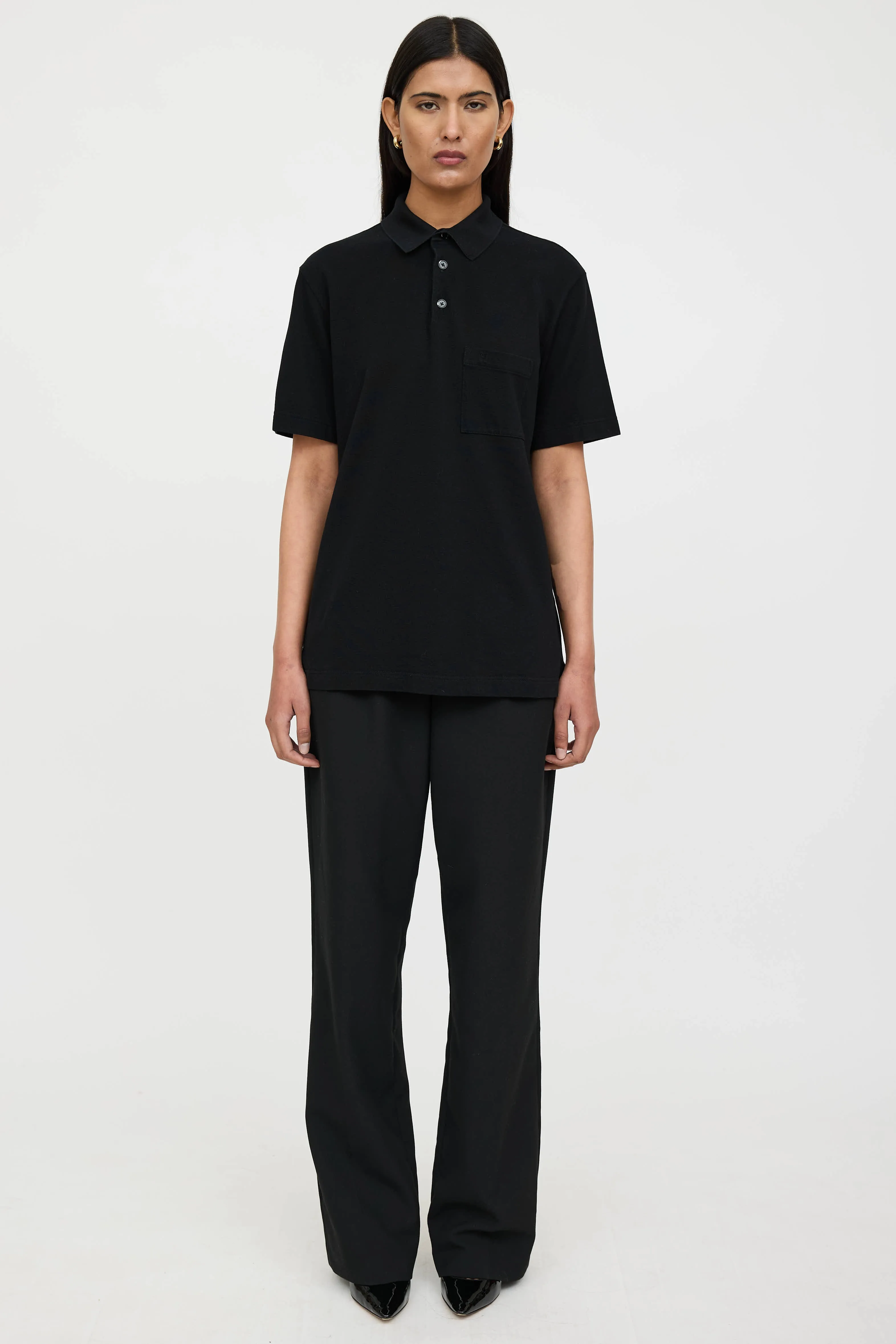 Embroidered Logo Polo Shirt sold by VSP Consignment product image thumbnail 2