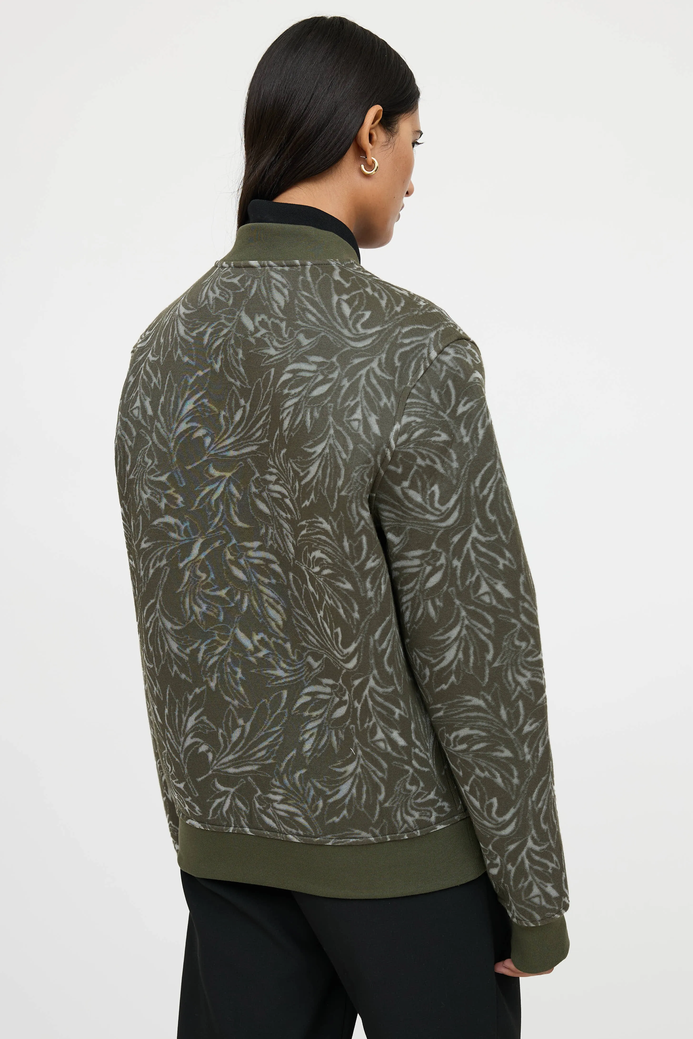 Jacquard Bomber Jacket sold by VSP Consignment product image thumbnail 4